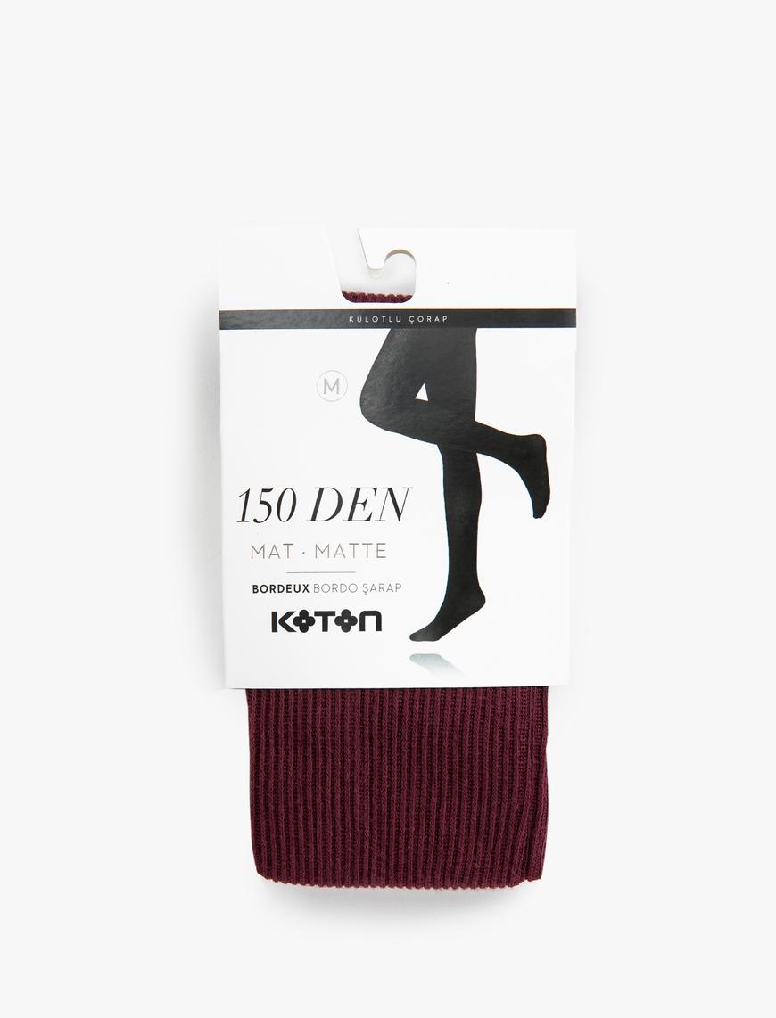  Kadın Külotlu Çorap Mat 150 Den