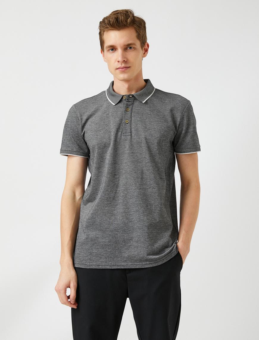   Basic Polo Yaka Tişört