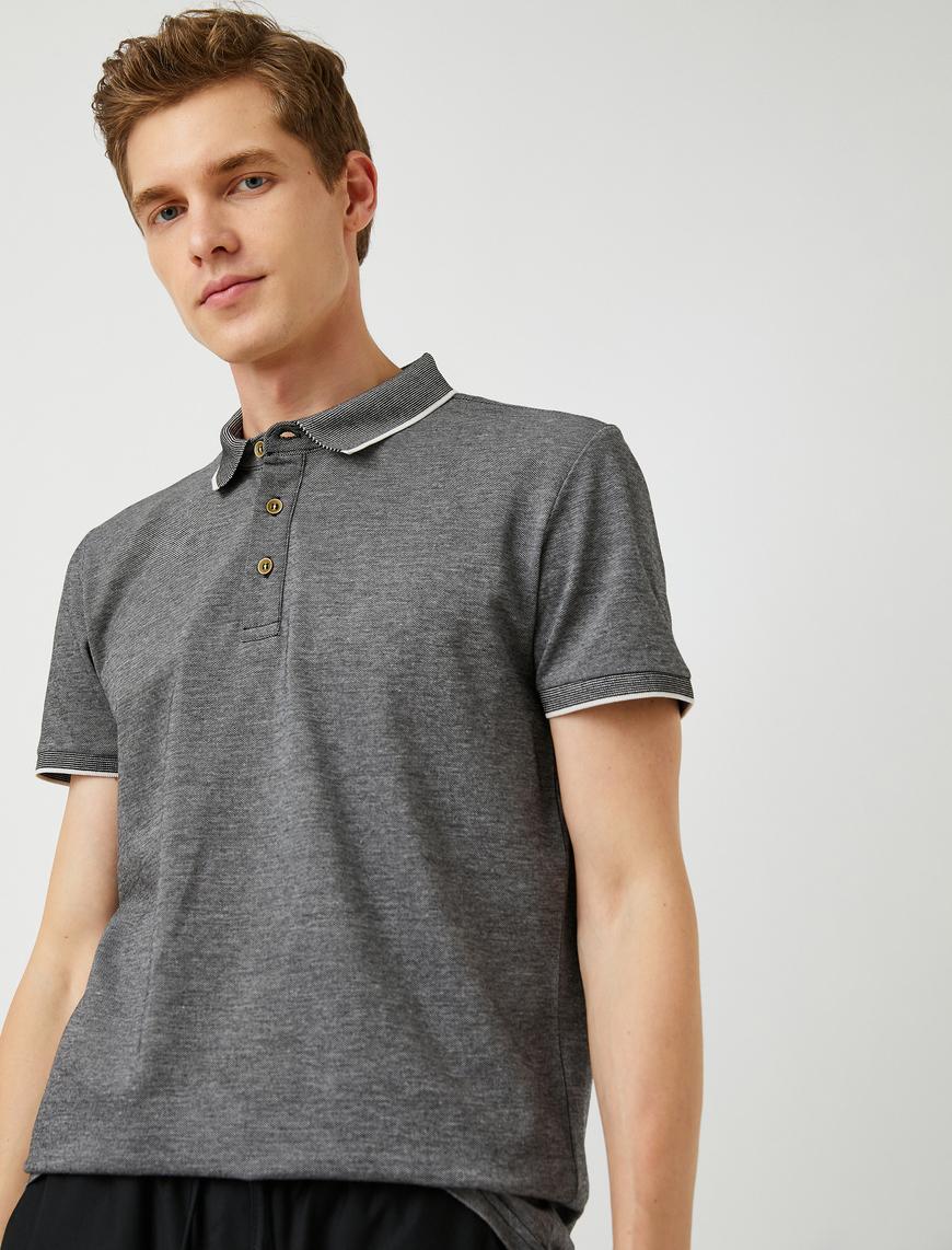   Basic Polo Yaka Tişört