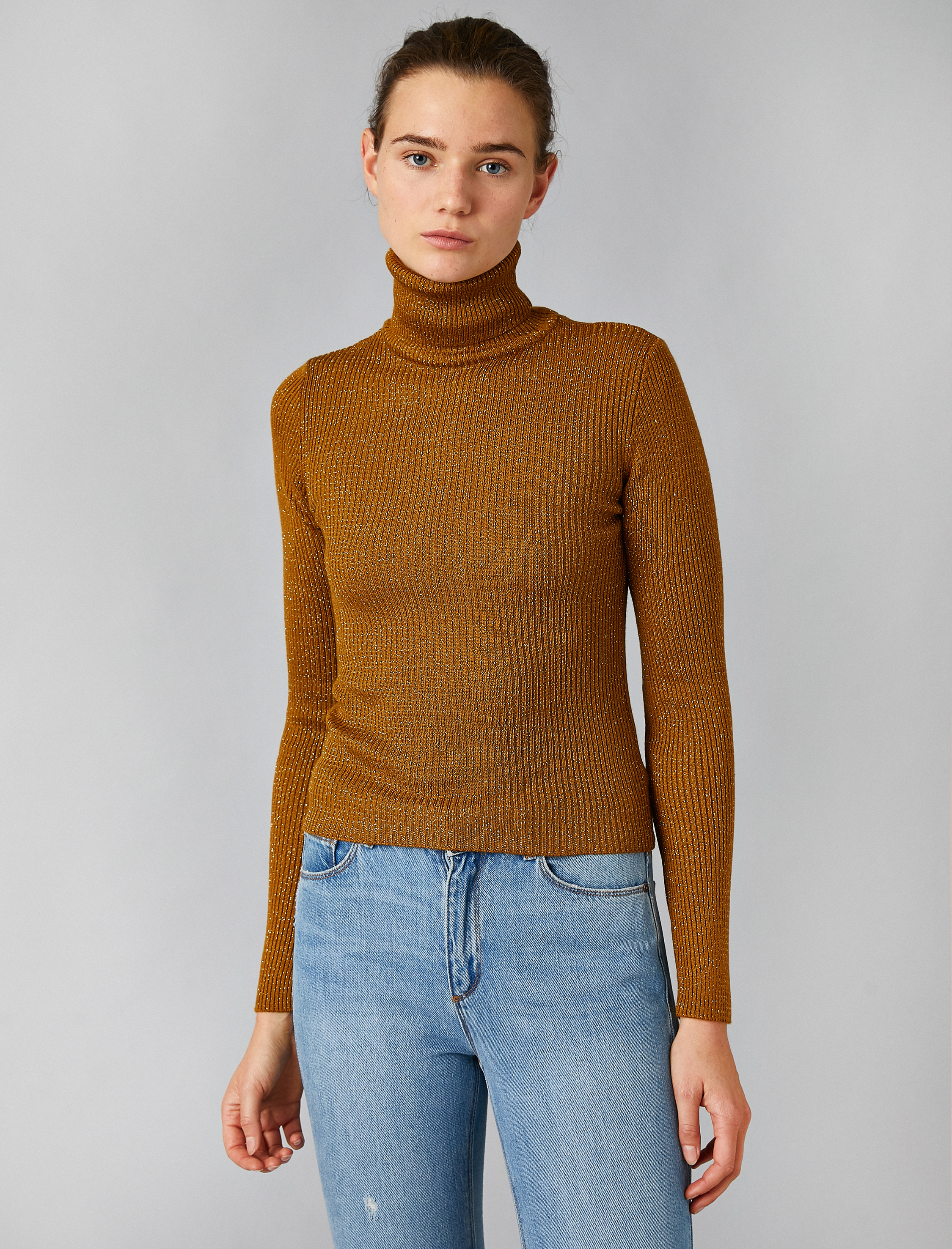   Balıkçı Yaka Uzun Kollu Triko Kazak