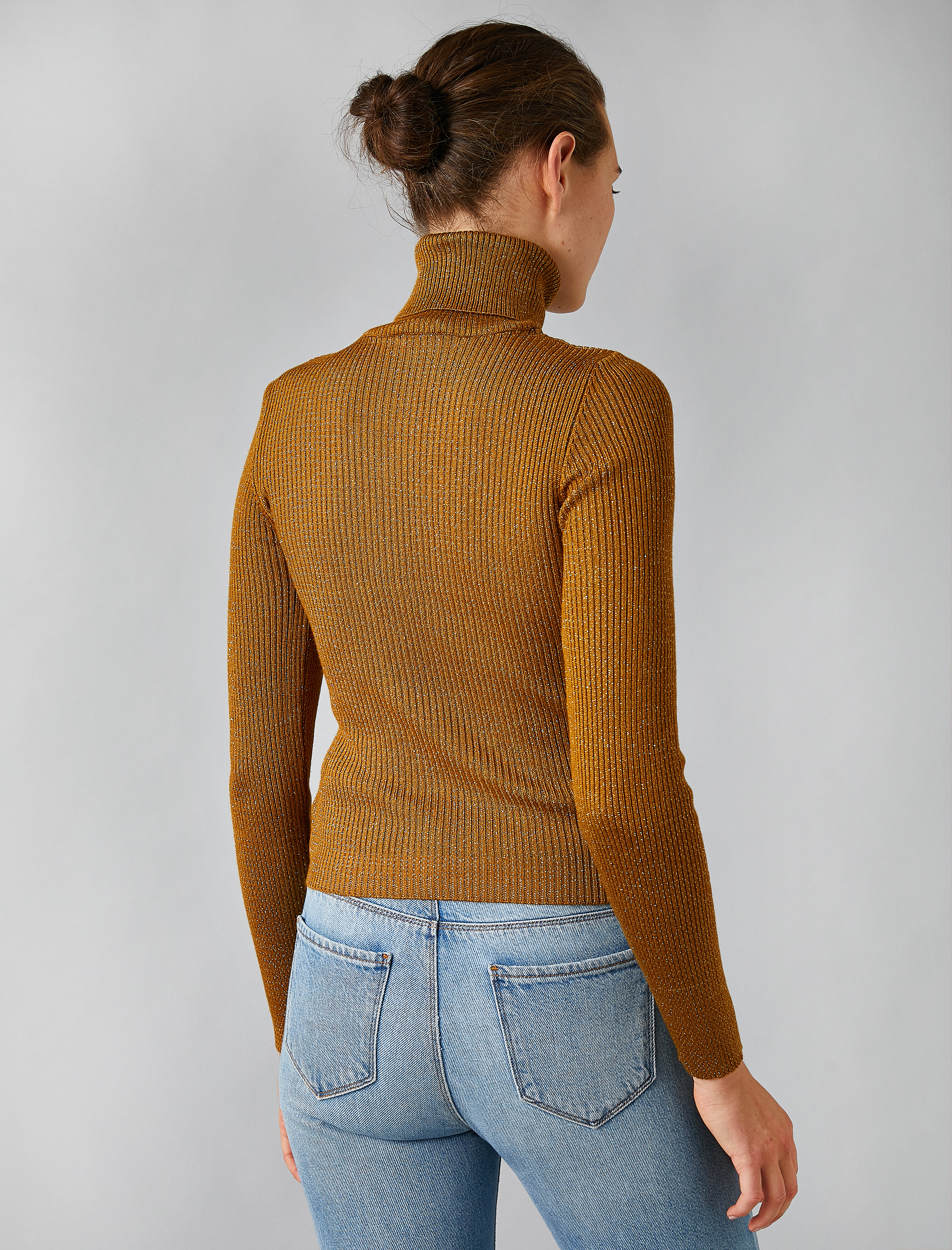   Balıkçı Yaka Uzun Kollu Triko Kazak