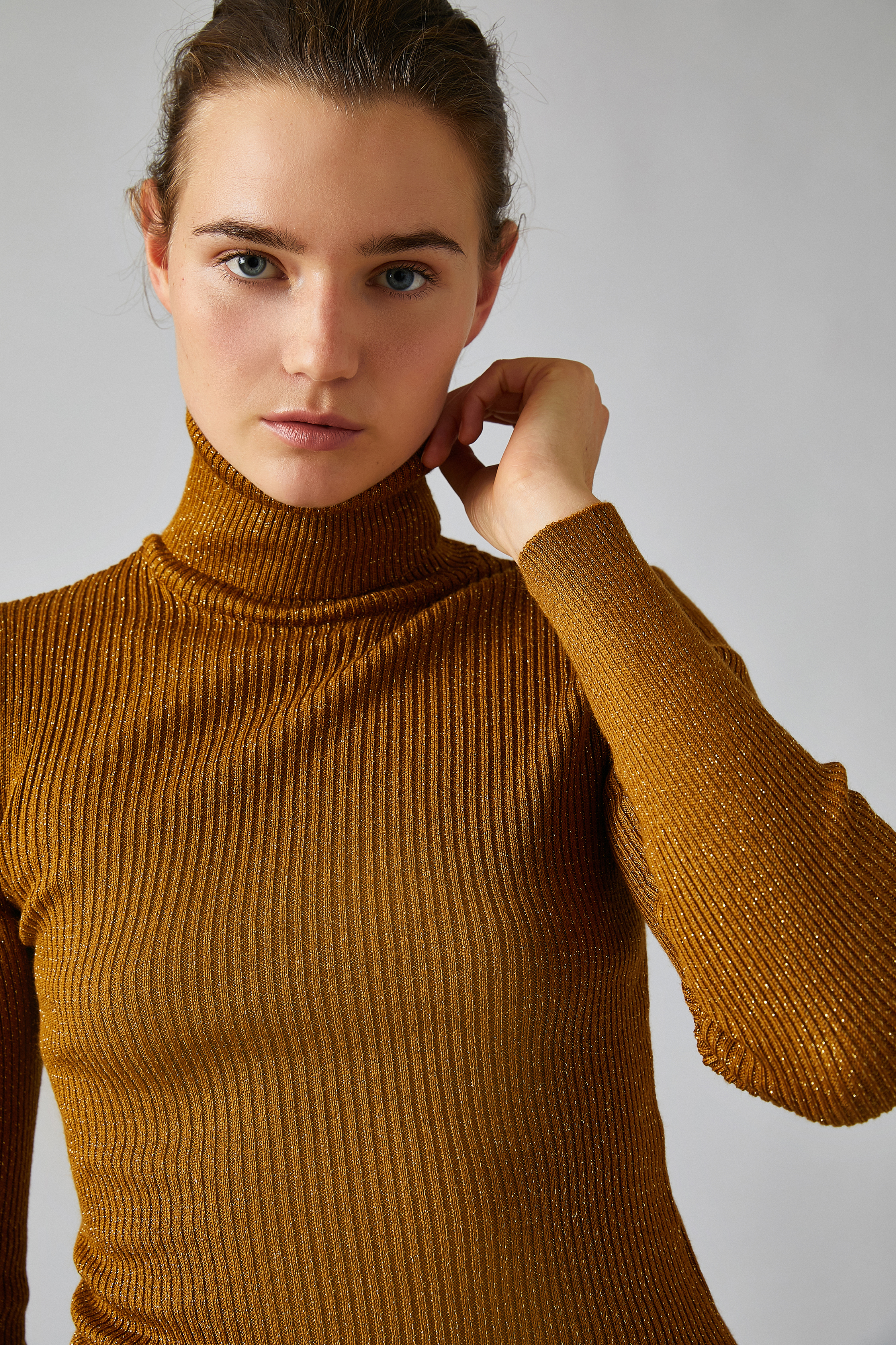   Balıkçı Yaka Uzun Kollu Triko Kazak