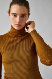 Balıkçı Yaka Uzun Kollu Triko Kazak