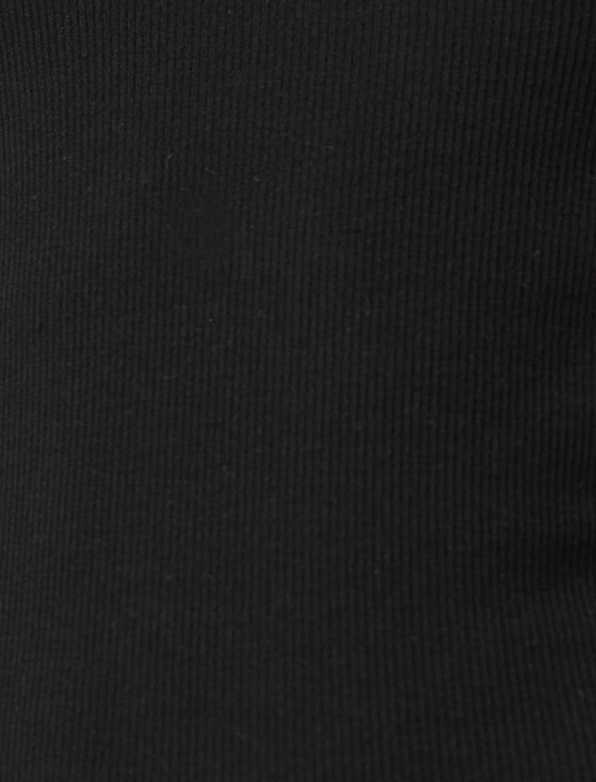   Halter Yaka Düz Mini Elbise