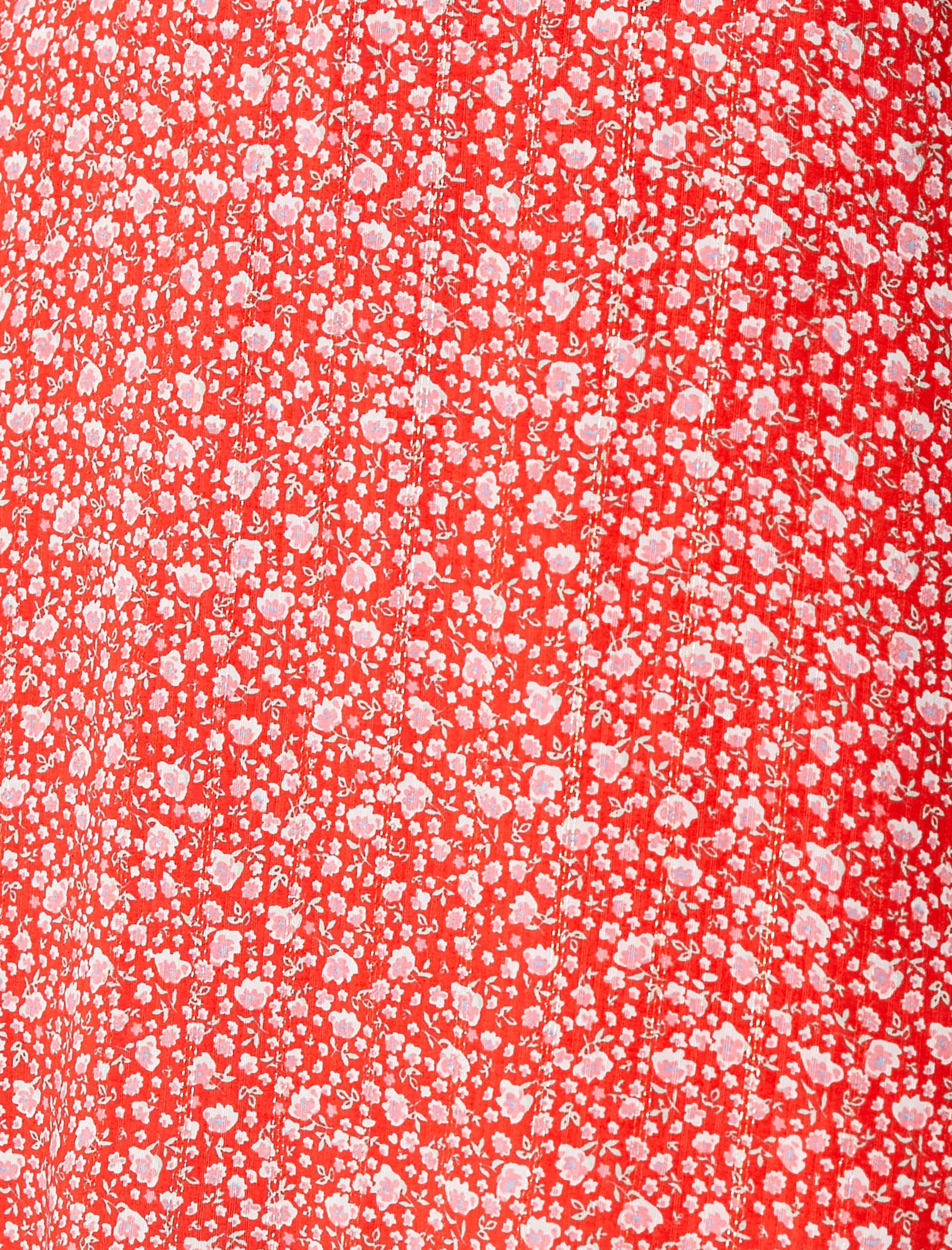   Çiçek Desenli Şort Etek