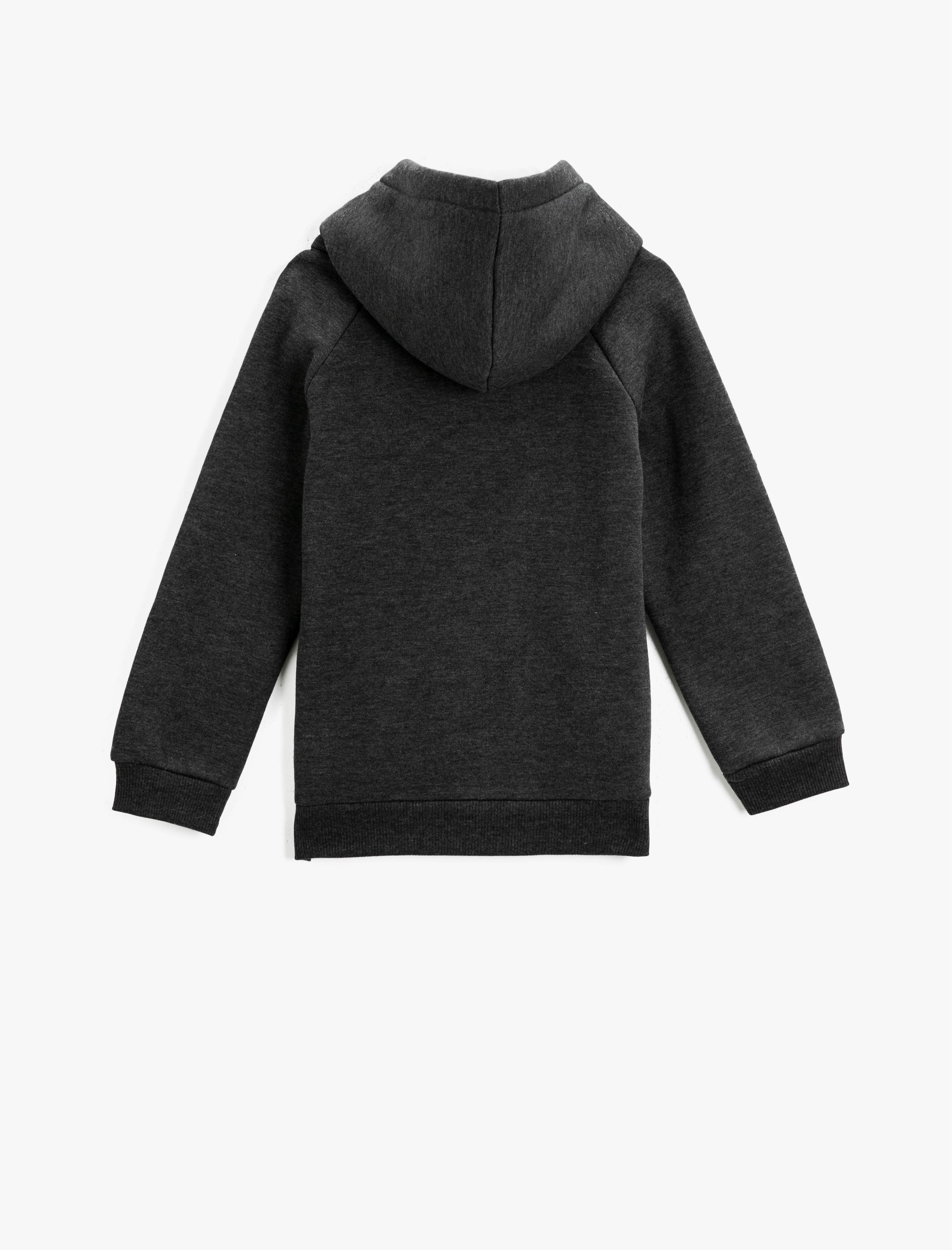  Erkek Çocuk Kaplan Baskılı Kapüşonlu Sweatshirt