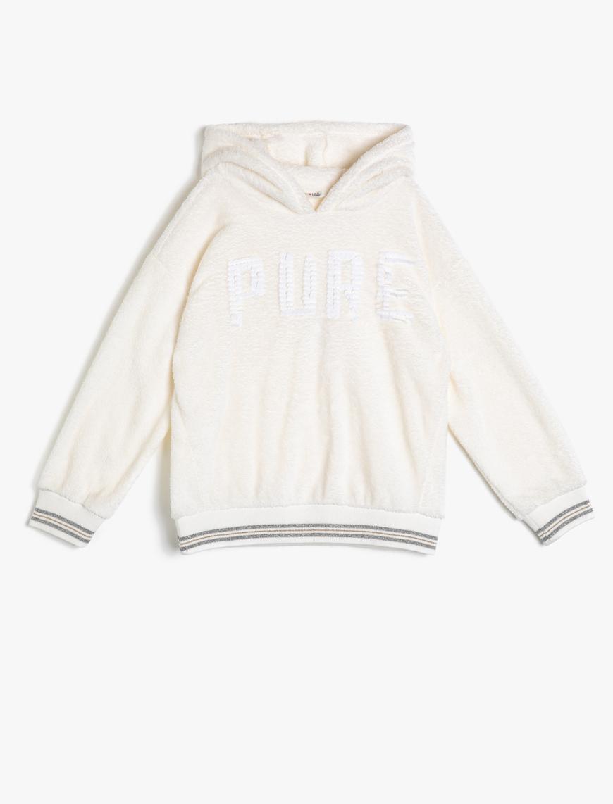  Kız Çocuk Kapüşonlu Sweatshirt
