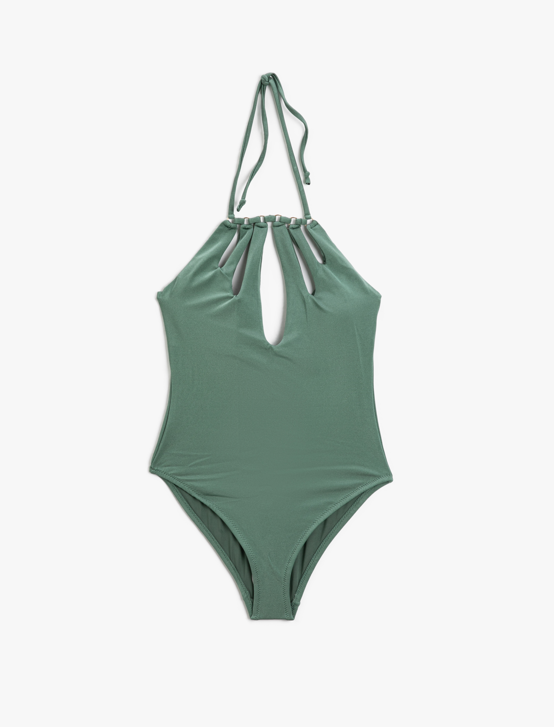   Halter Yaka Mayo Pencere Detaylı