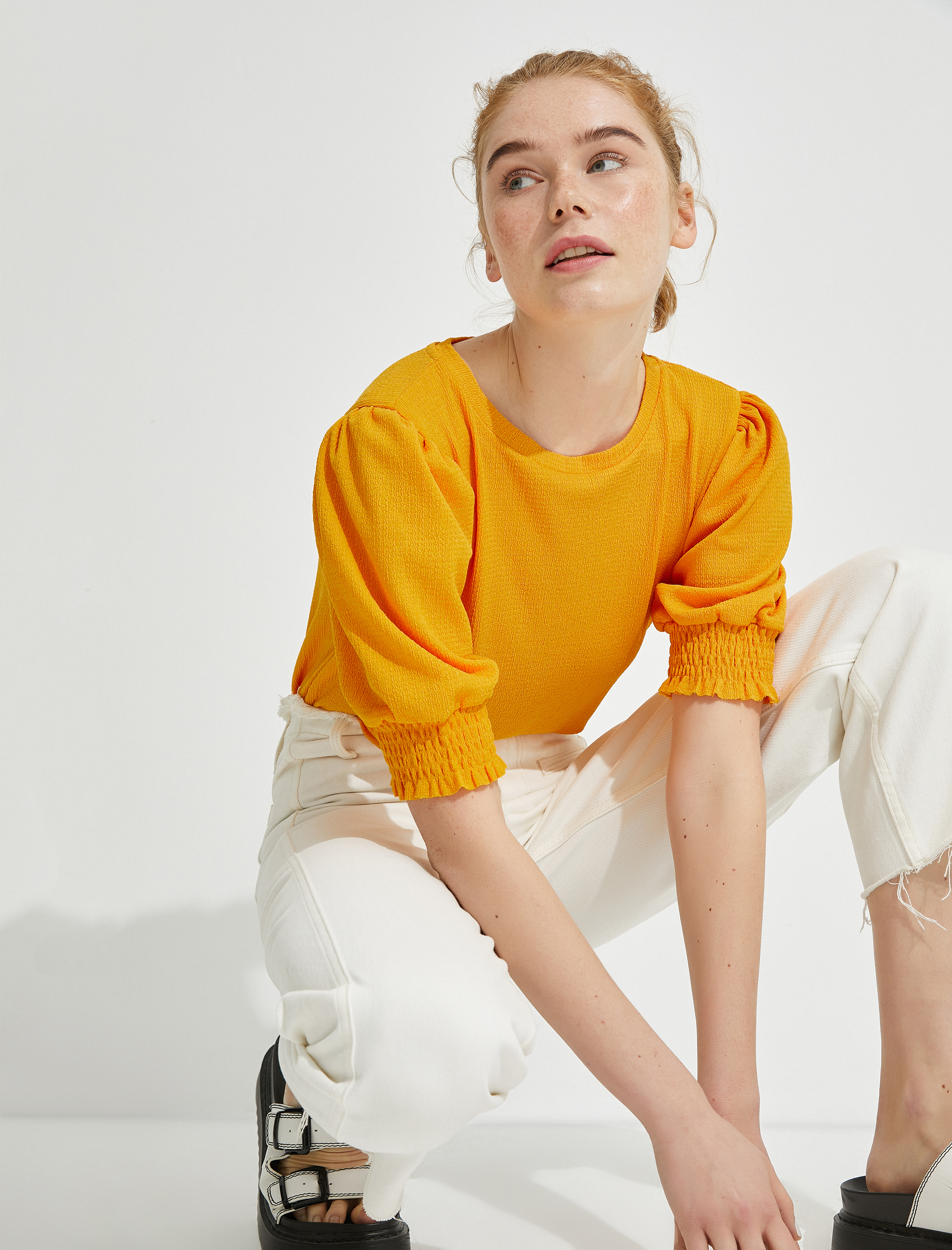   Bisiklet Yaka Tişört