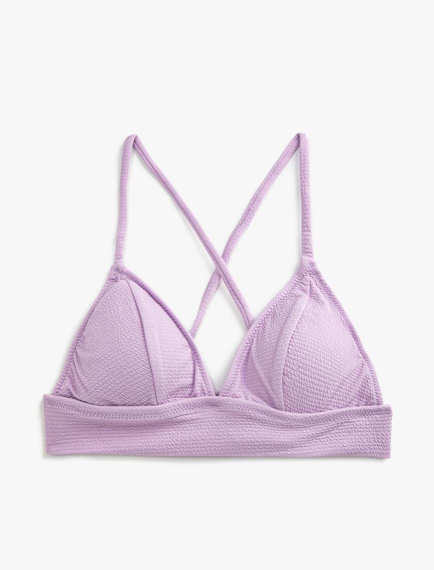   İnce Askılı Bralette Bikini Üst