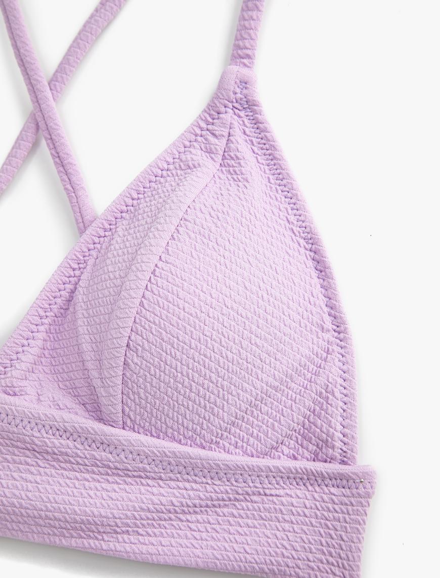   İnce Askılı Bralette Bikini Üst