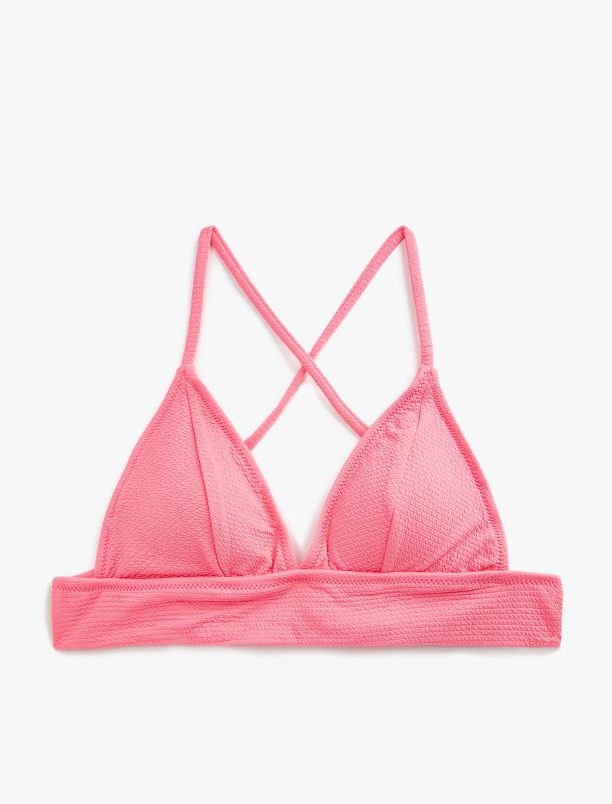   İnce Askılı Bralette Bikini Üst