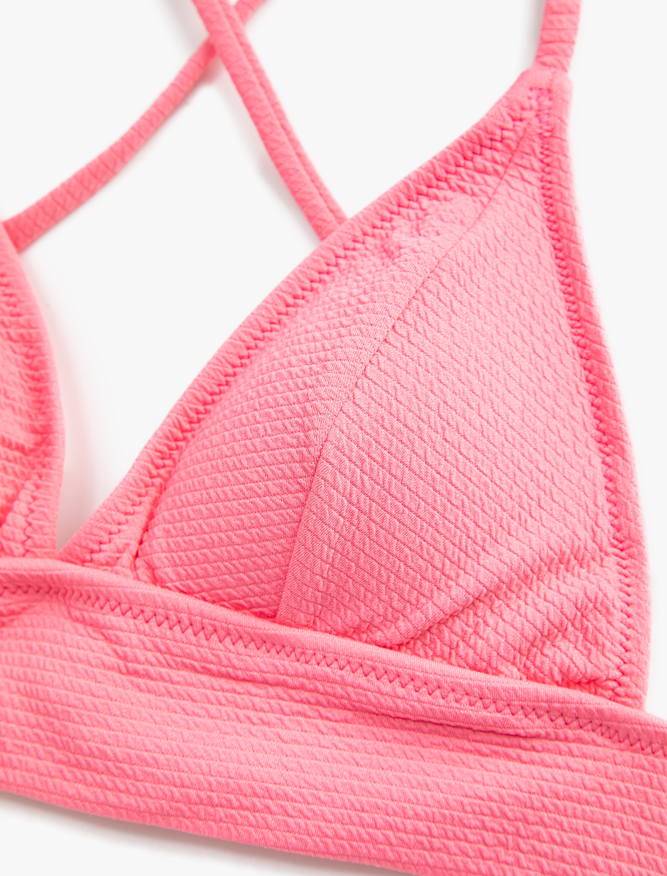   İnce Askılı Bralette Bikini Üst
