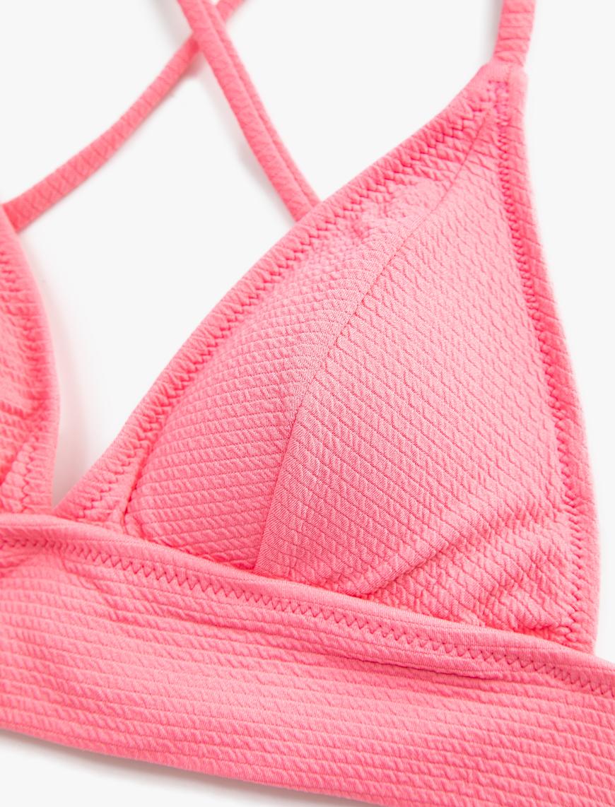   İnce Askılı Bralette Bikini Üst