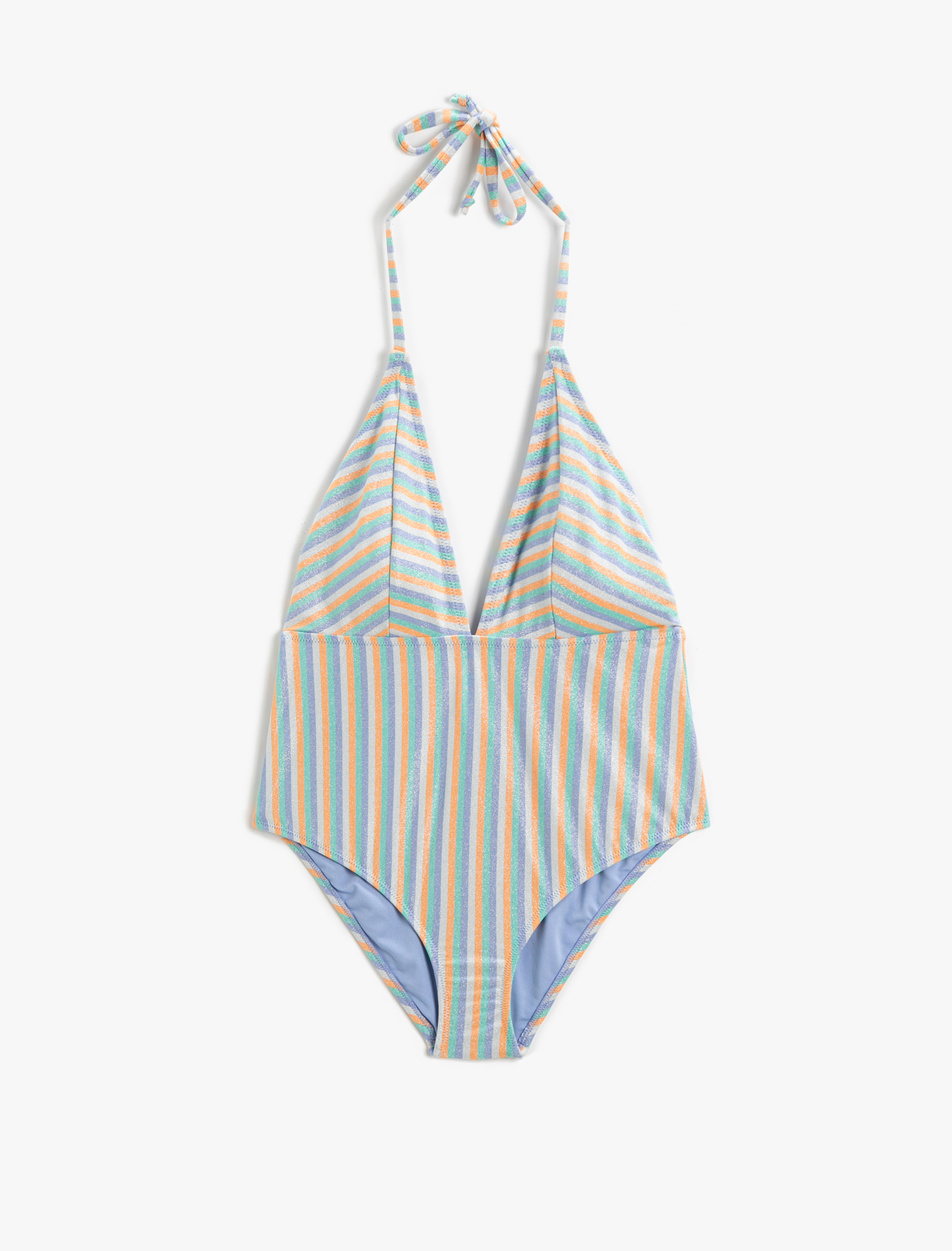   Boyundan Bağlamalı Mayo Simli