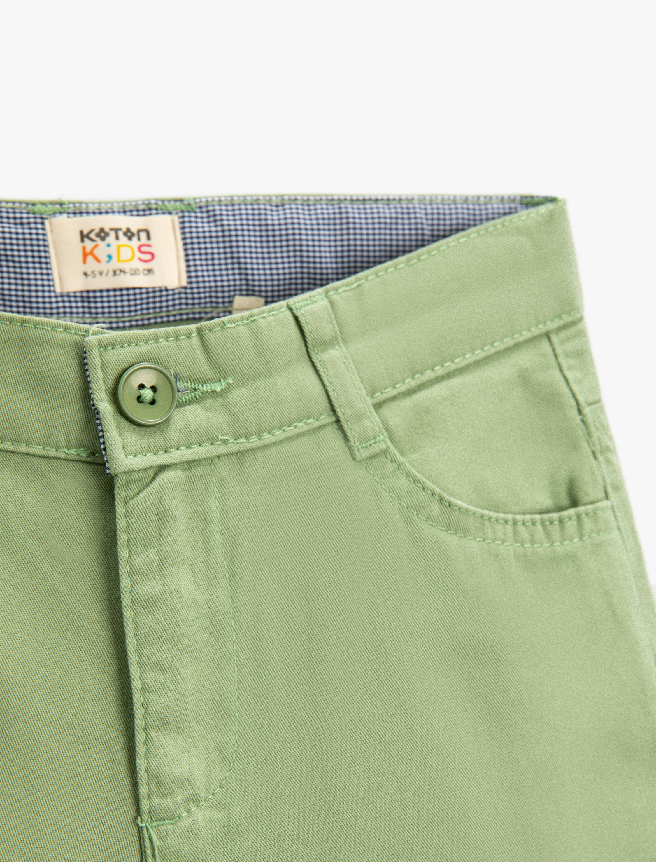  Erkek Çocuk Basic Dokuma Pantolon Pamuklu