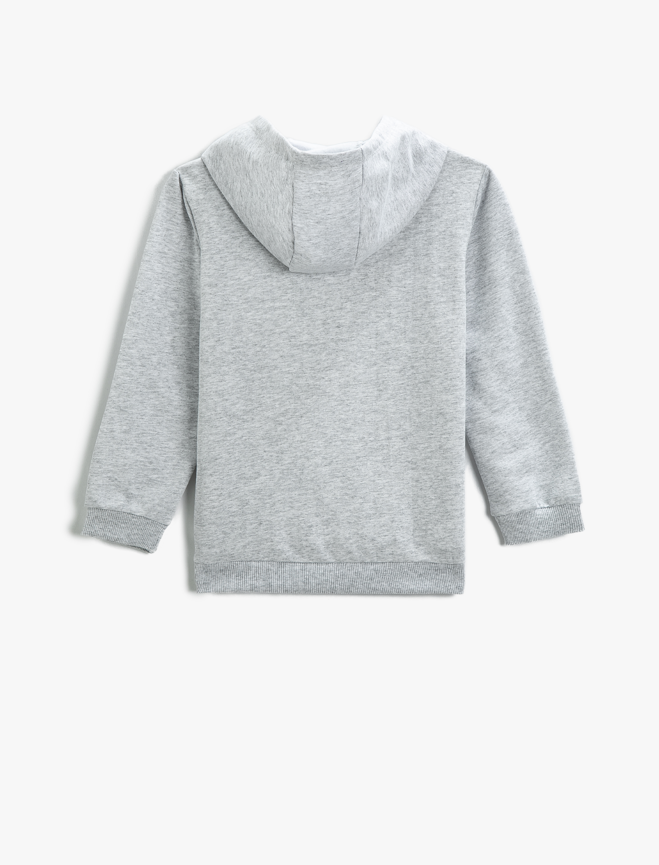 Erkek Çocuk Baskılı Kapüşonlu Sweatshirt