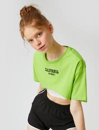 Kısa Kollu Baskılı Tişört