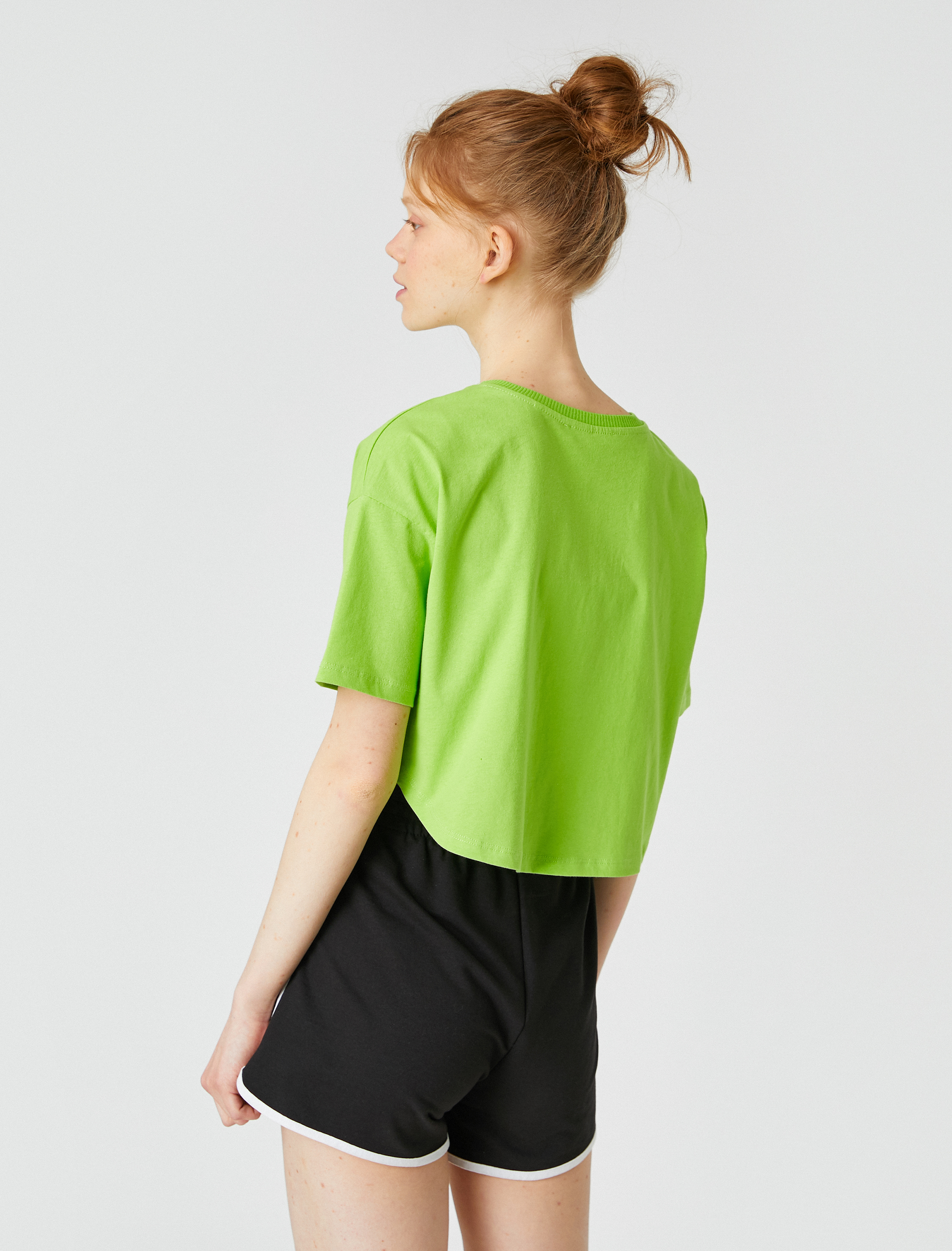   Kısa Kollu Baskılı Tişört