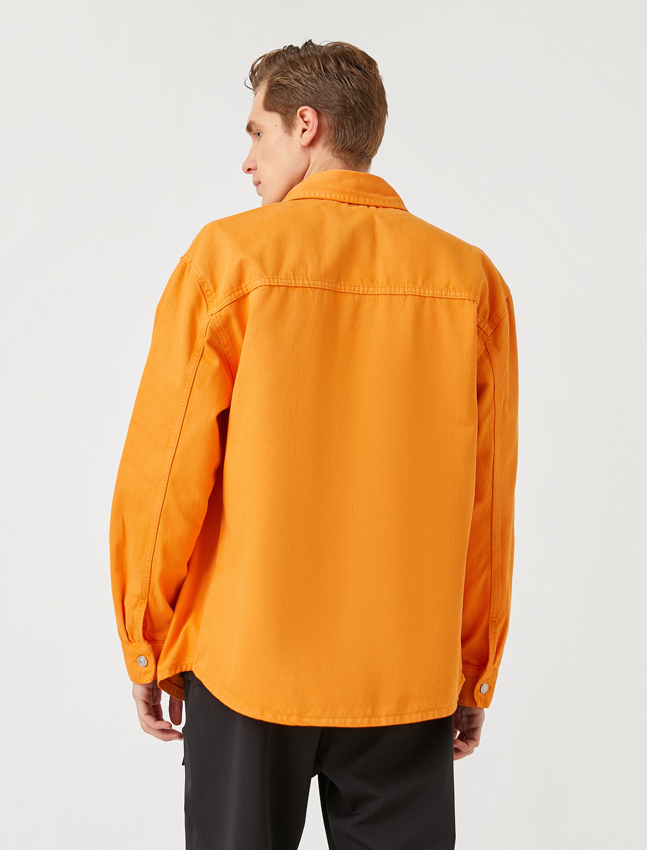 Oversize Kot Gömlek Ceket