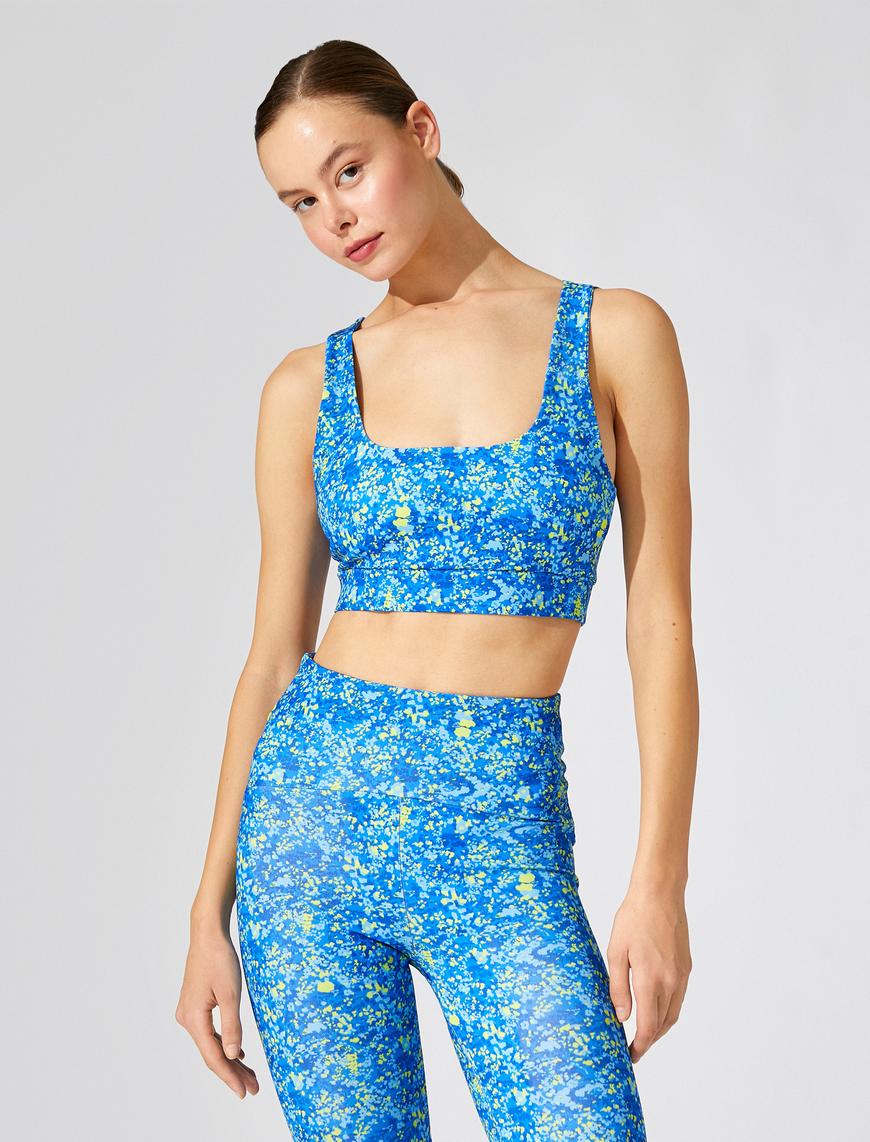   Sporcu Sütyeni Askı Detaylı Skinny
