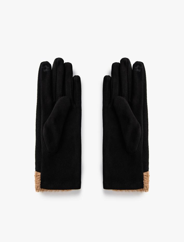 Kadın Suni Deri Eldiven