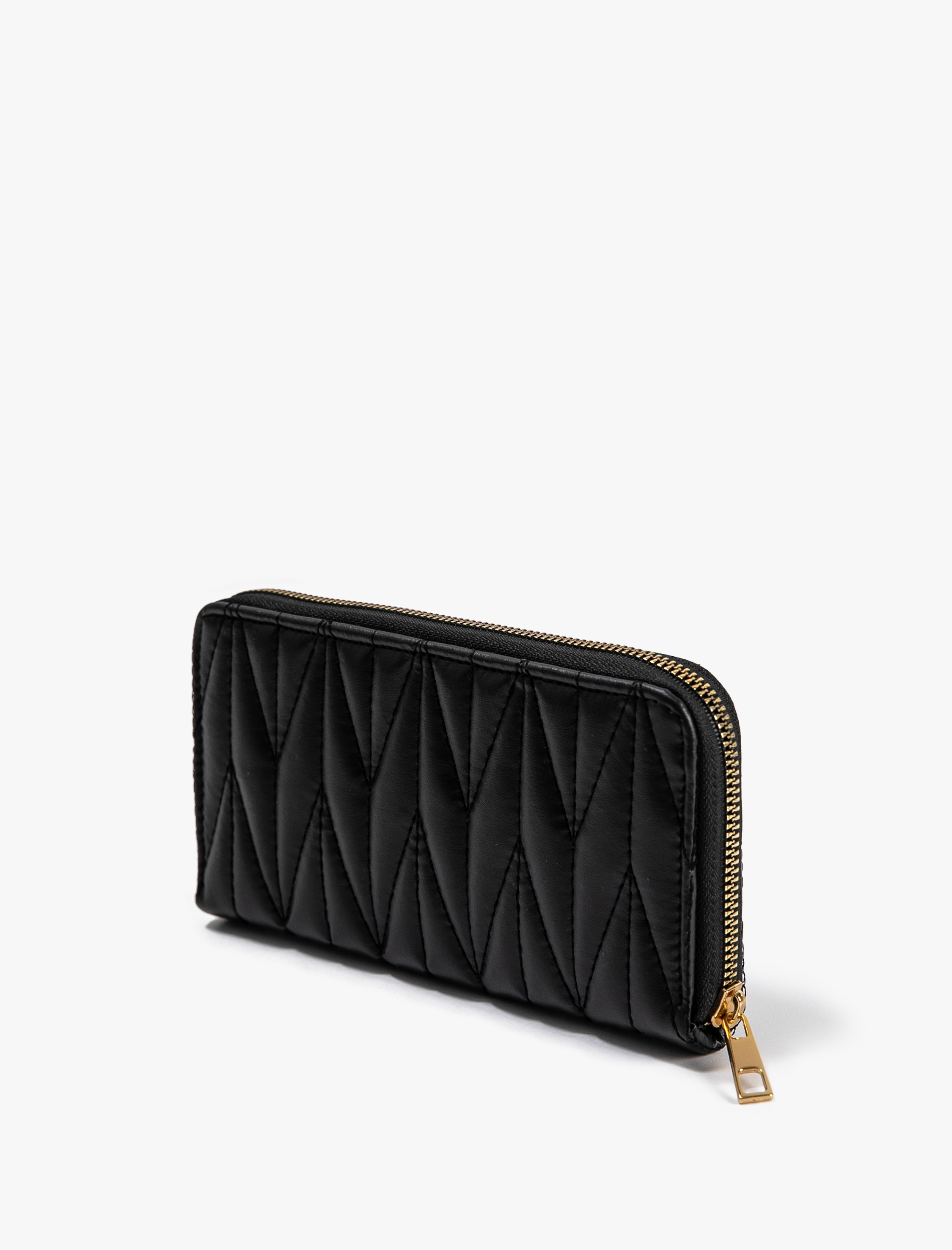  Kadın Kapitone Fermuarlı Cüzdan