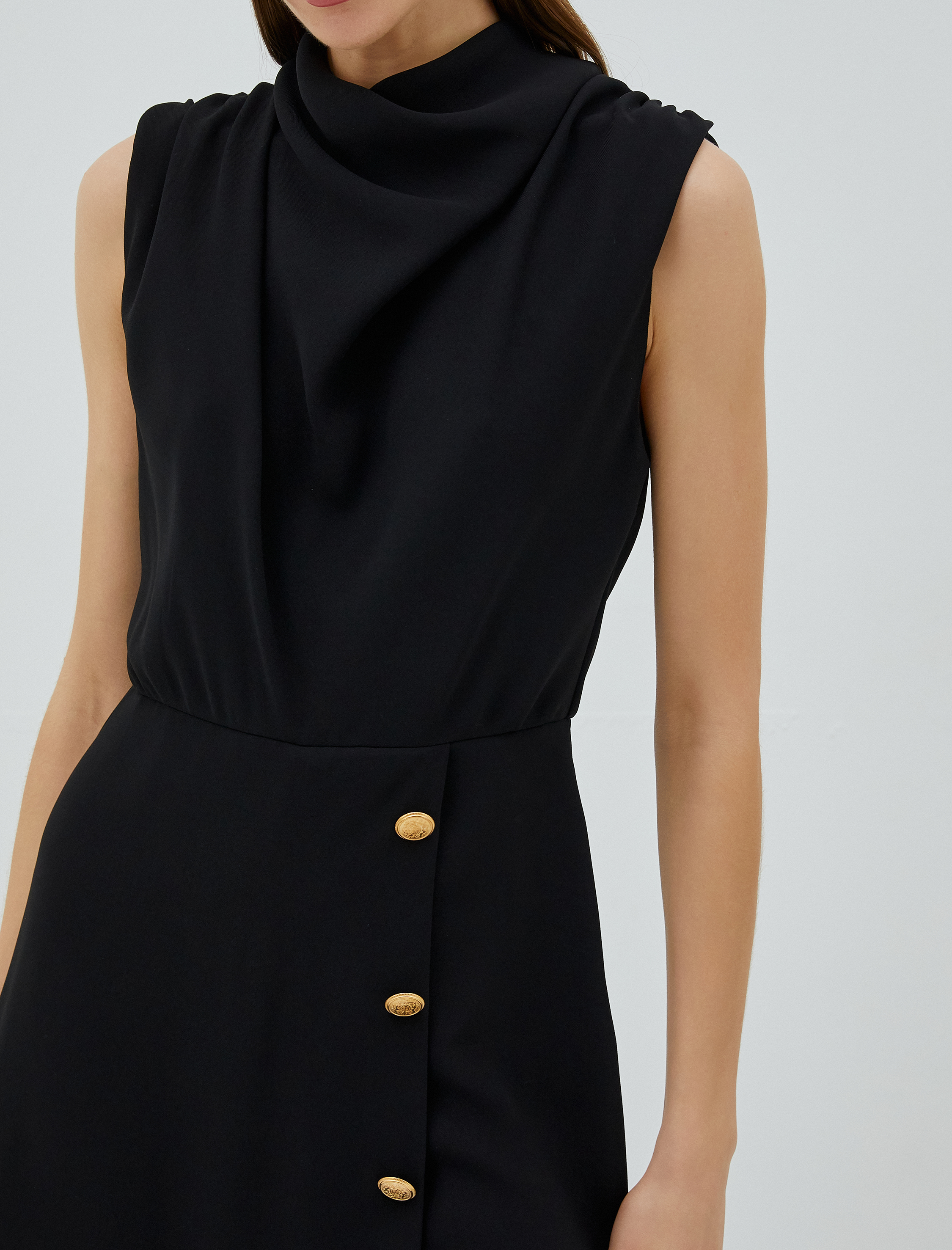   Şortlu Tulum Drape Detaylı