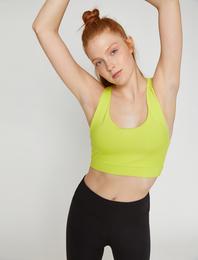 Halter Yaka Sporcu Sütyeni