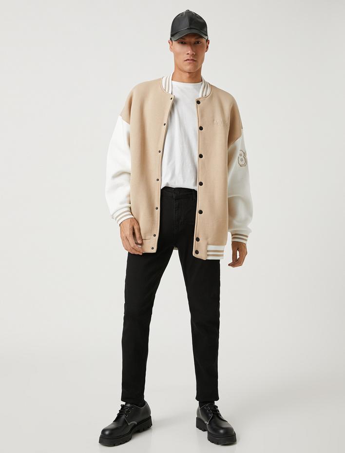  Skinny Fit Kot Pantolon - Michael Jean