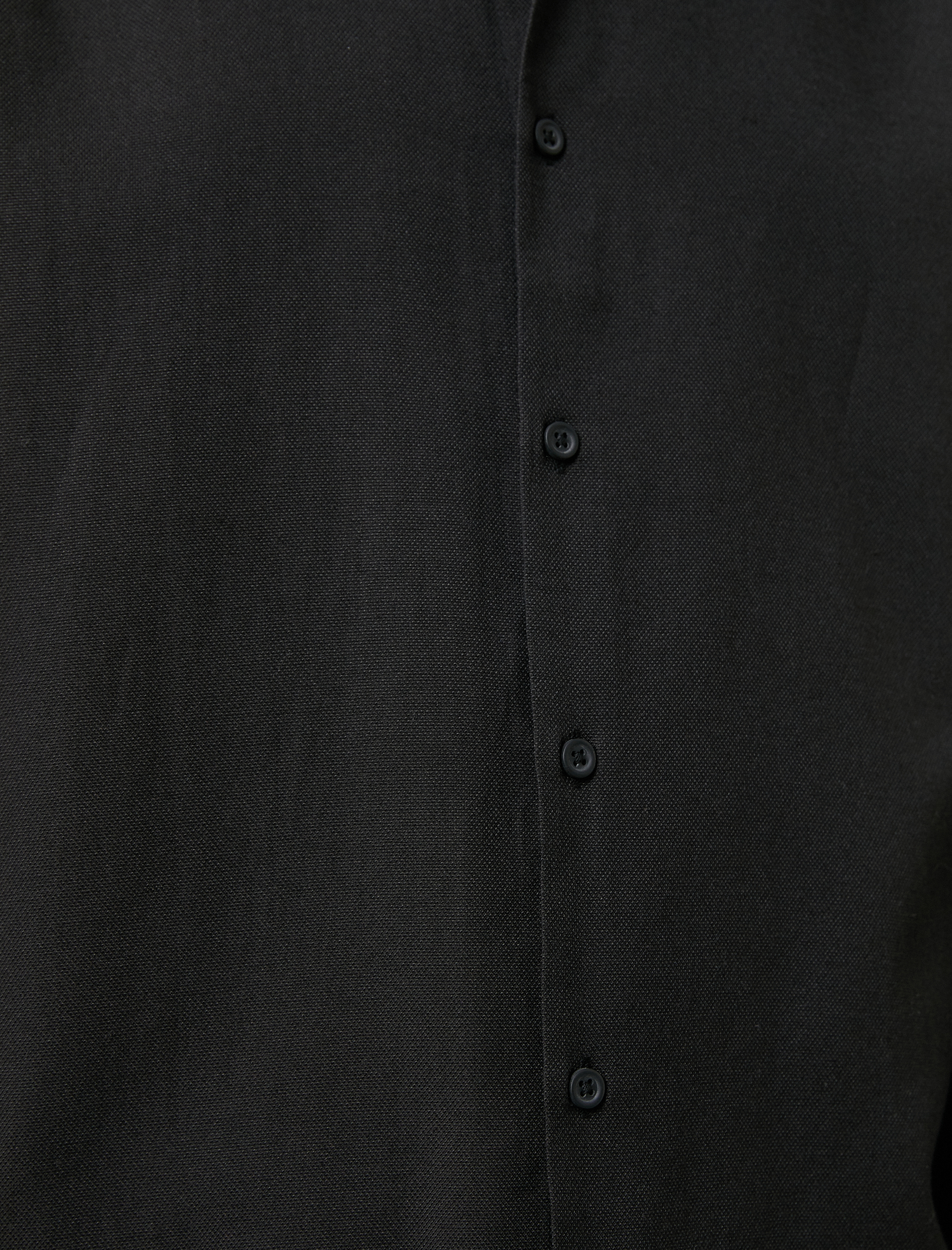   Spor Gömlek Slim Fit Klasik Yaka Uzun Kollu Non Iron