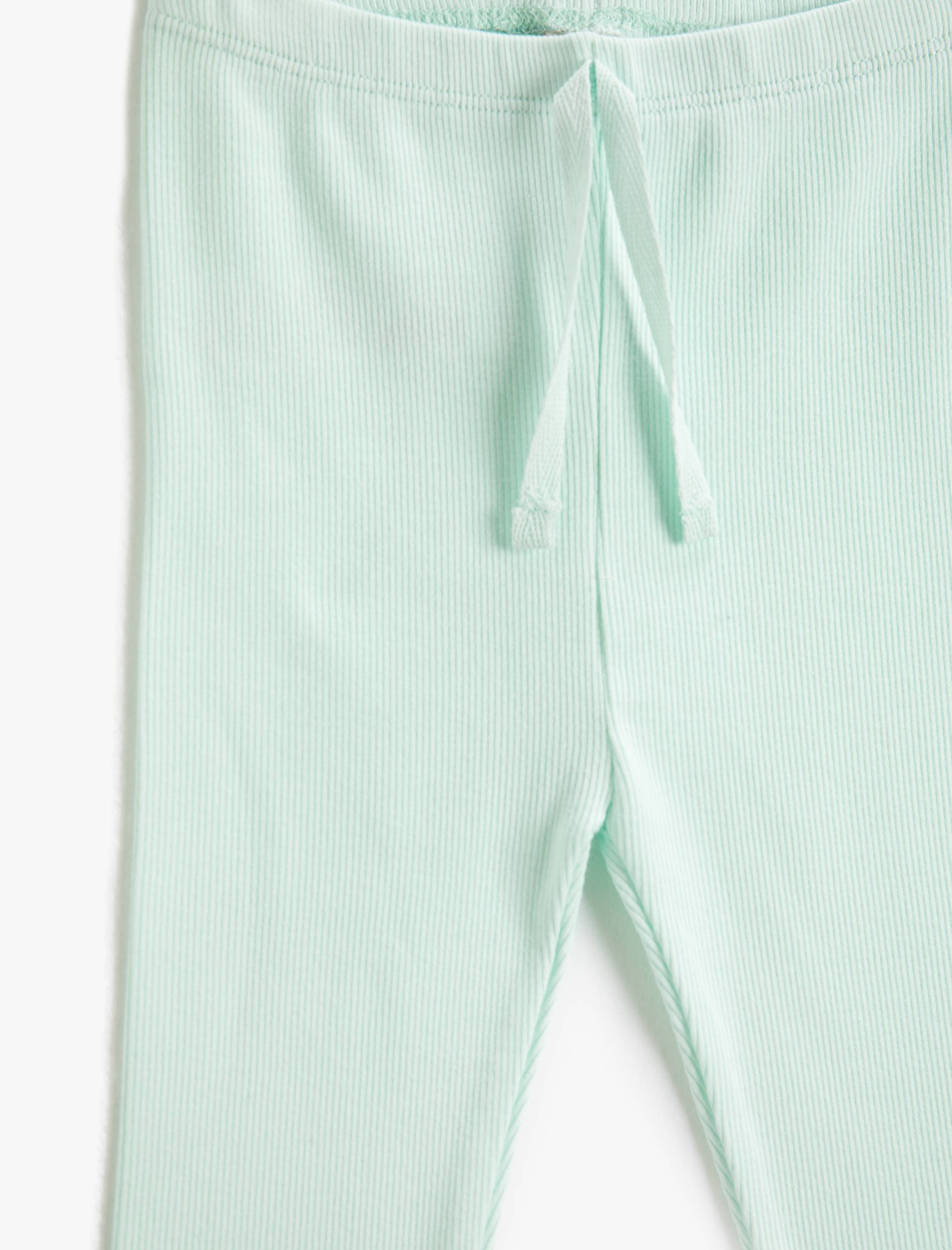  Kız Bebek Fitilli Basic Tayt Beli Lastikli