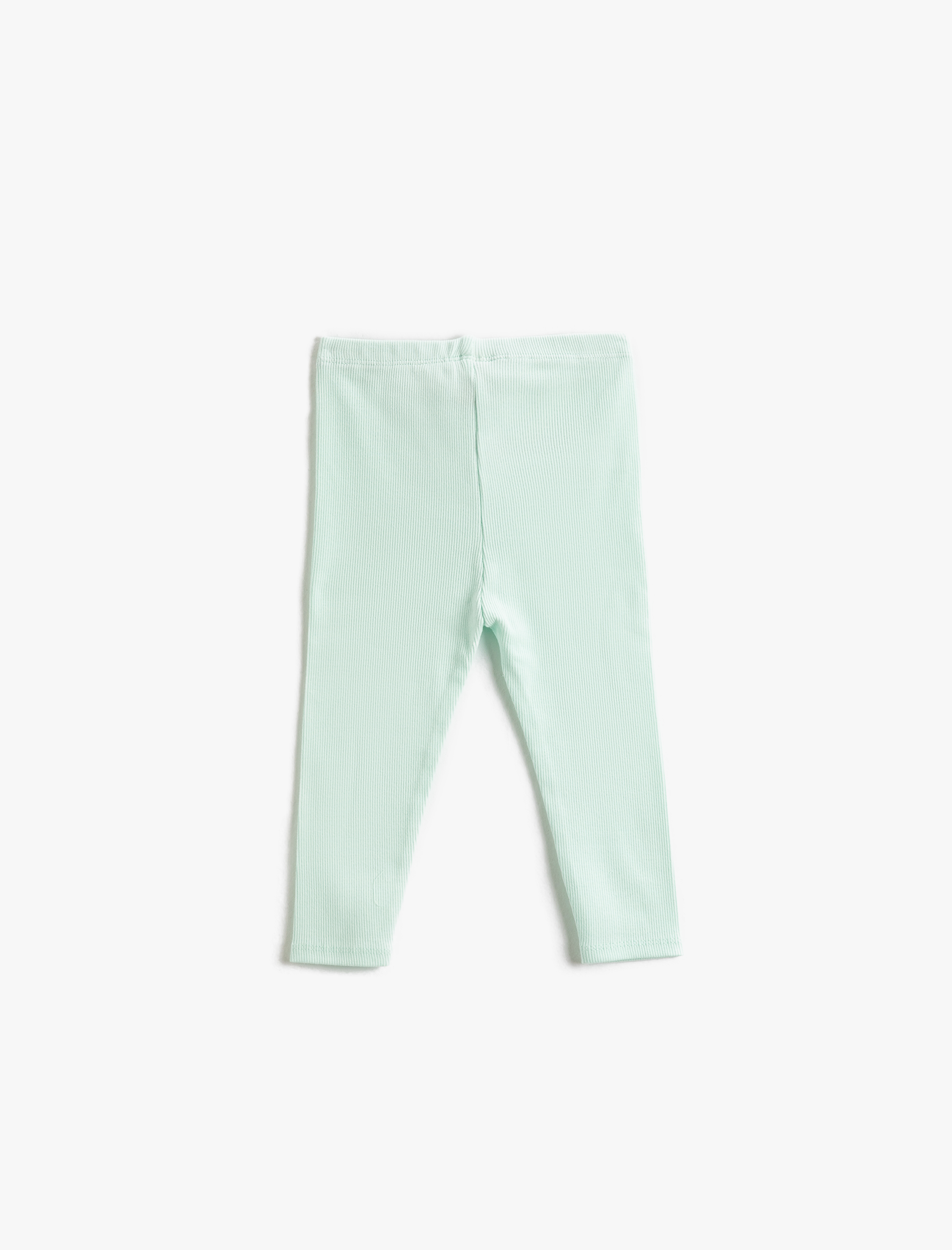  Kız Bebek Fitilli Basic Tayt Beli Lastikli