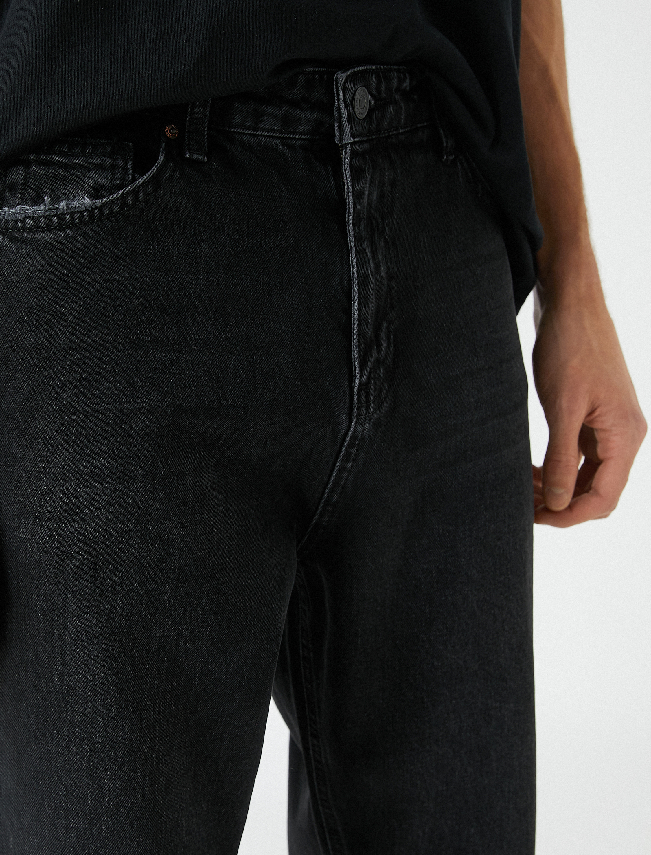   Loose Fit Kot Bol Pantolon - Steve Jean
