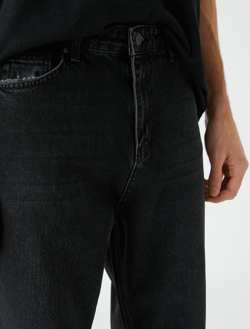   Loose Fit Kot Bol Pantolon - Steve Jean