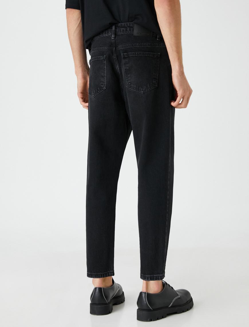   Loose Fit Kot Bol Pantolon - Steve Jean