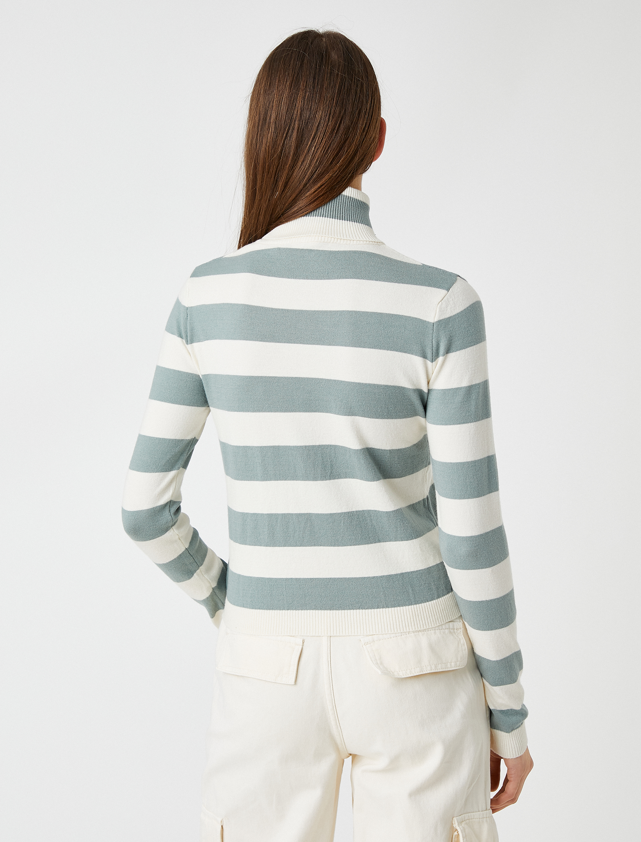   Boğazlı Kazak Dar Kesim