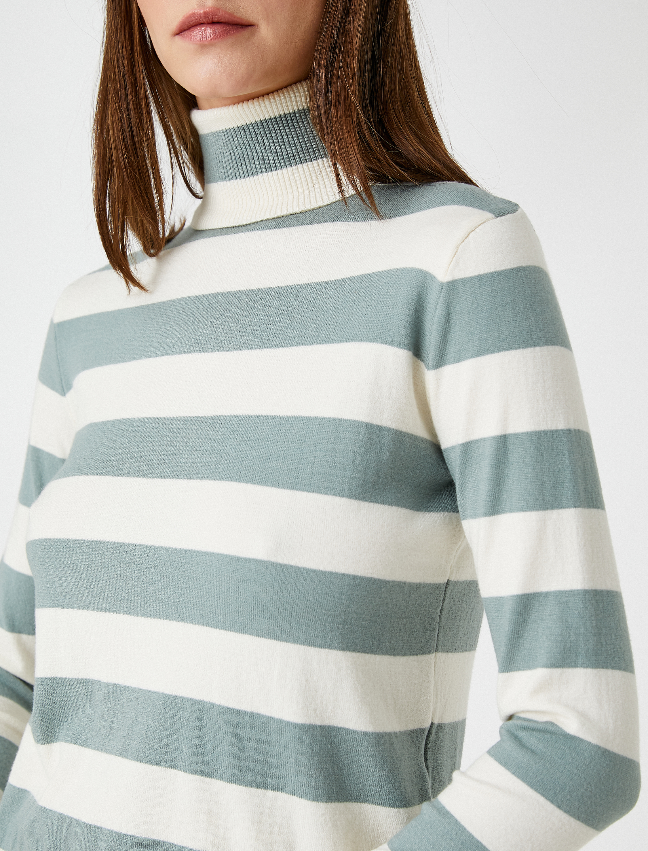   Boğazlı Kazak Dar Kesim