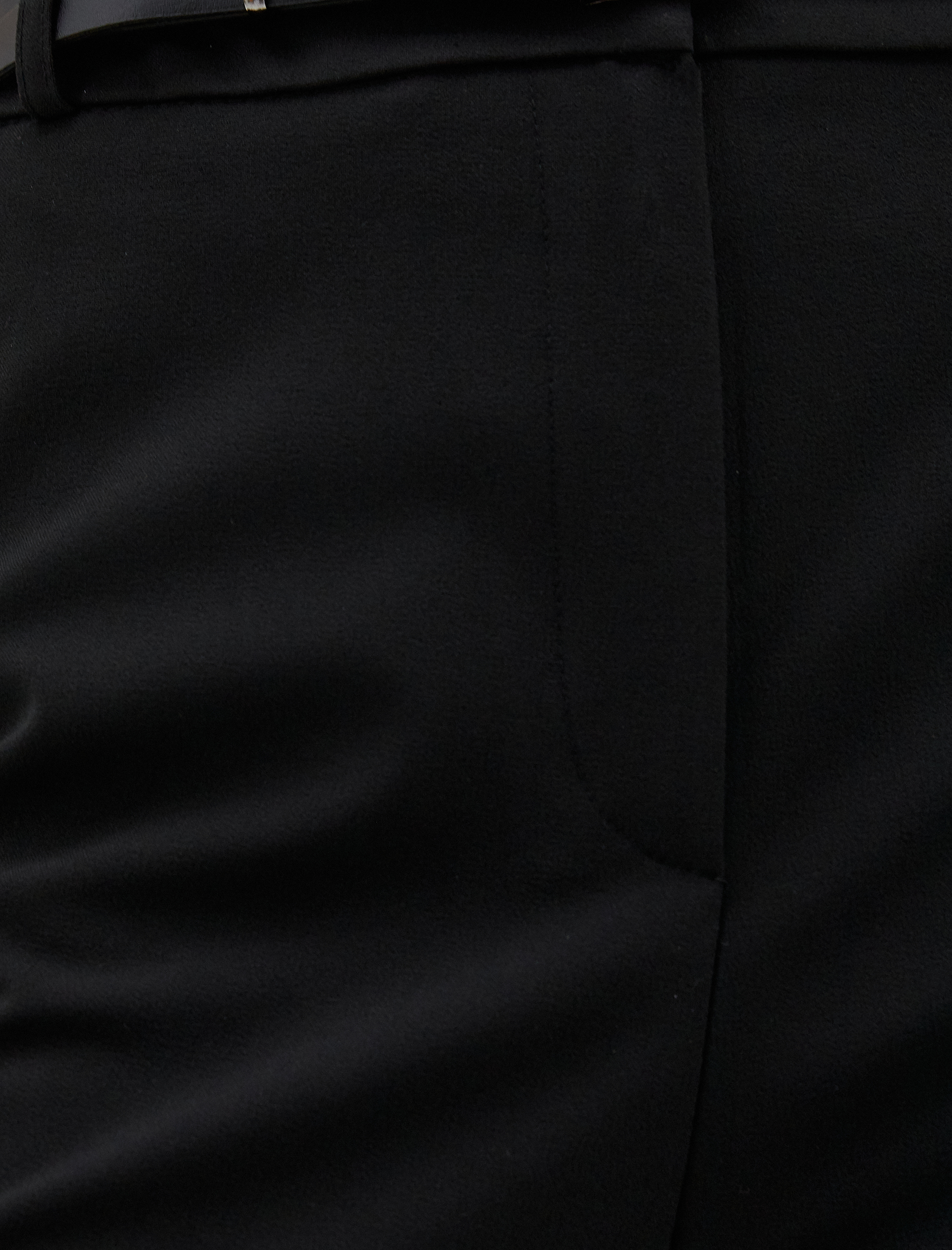 Basic Cigarette Kumaş Pantolon Cepli Kemerli