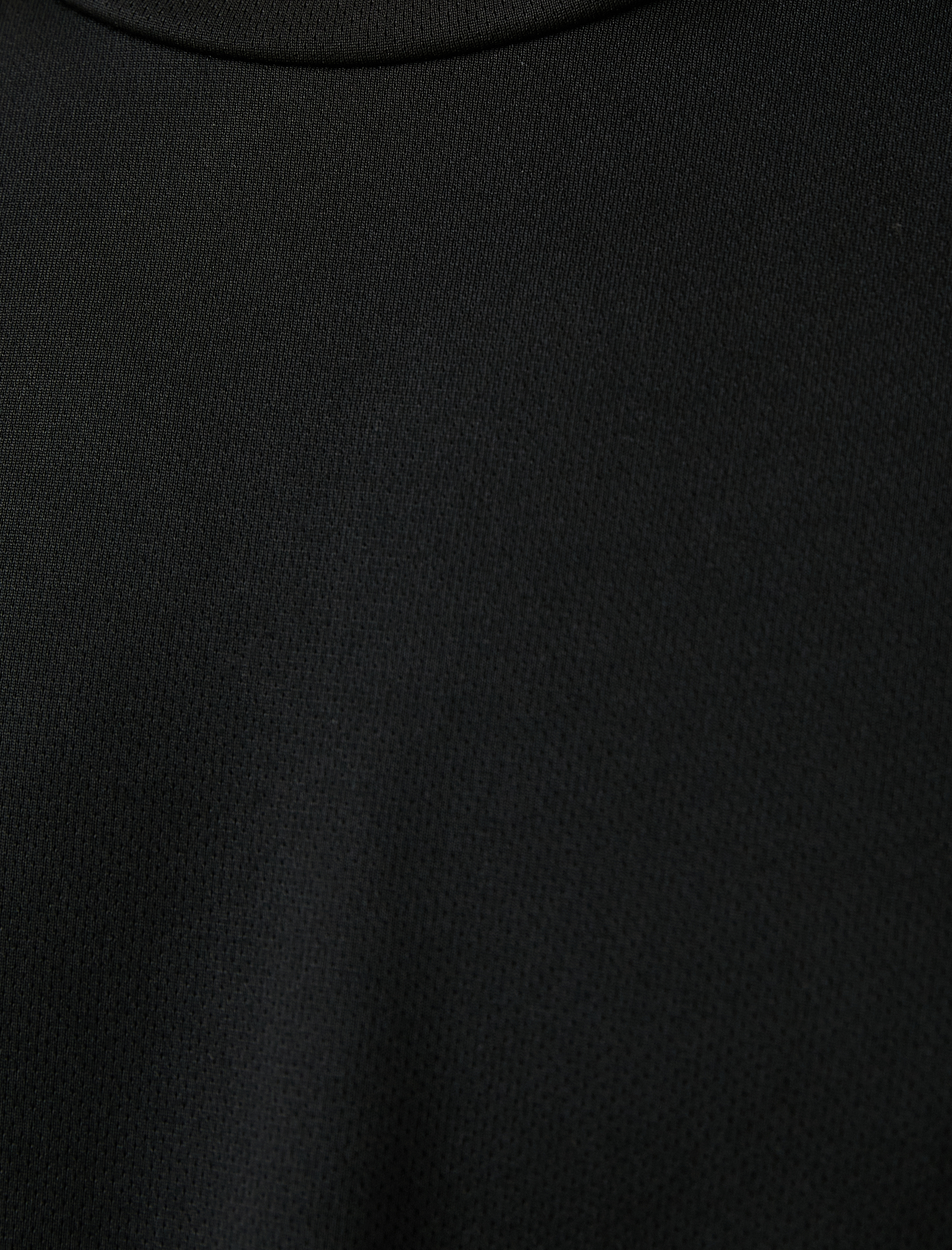   Spor Tişört Etiket Baskılı Bisiklet Yaka Kısa Kollu Nefes Alan Kumaş