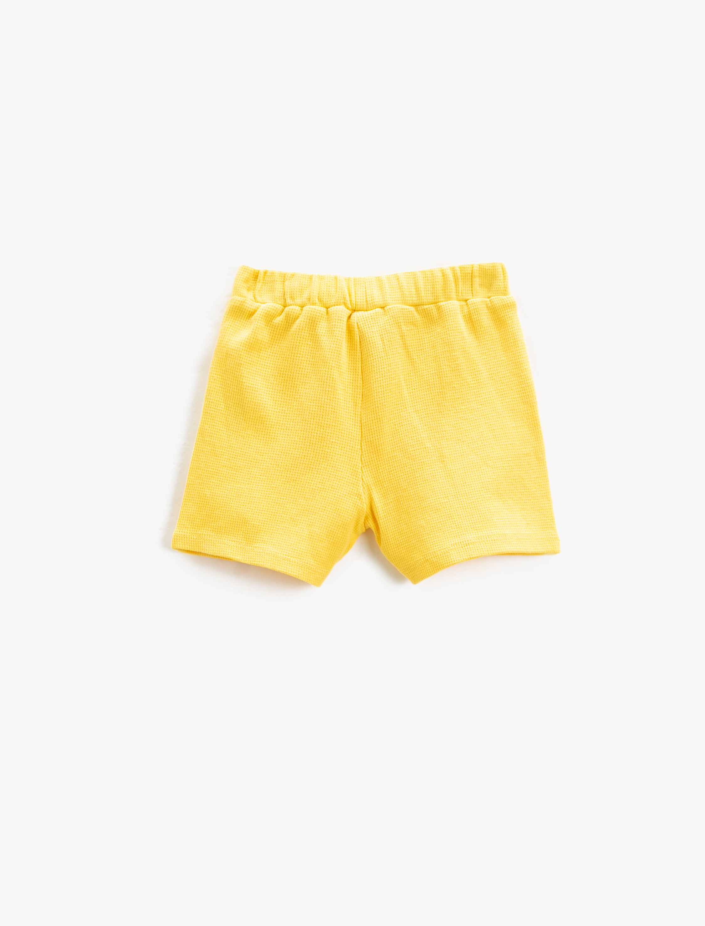  Erkek Bebek Şort Cepli Beli Bağlamalı Dokulu