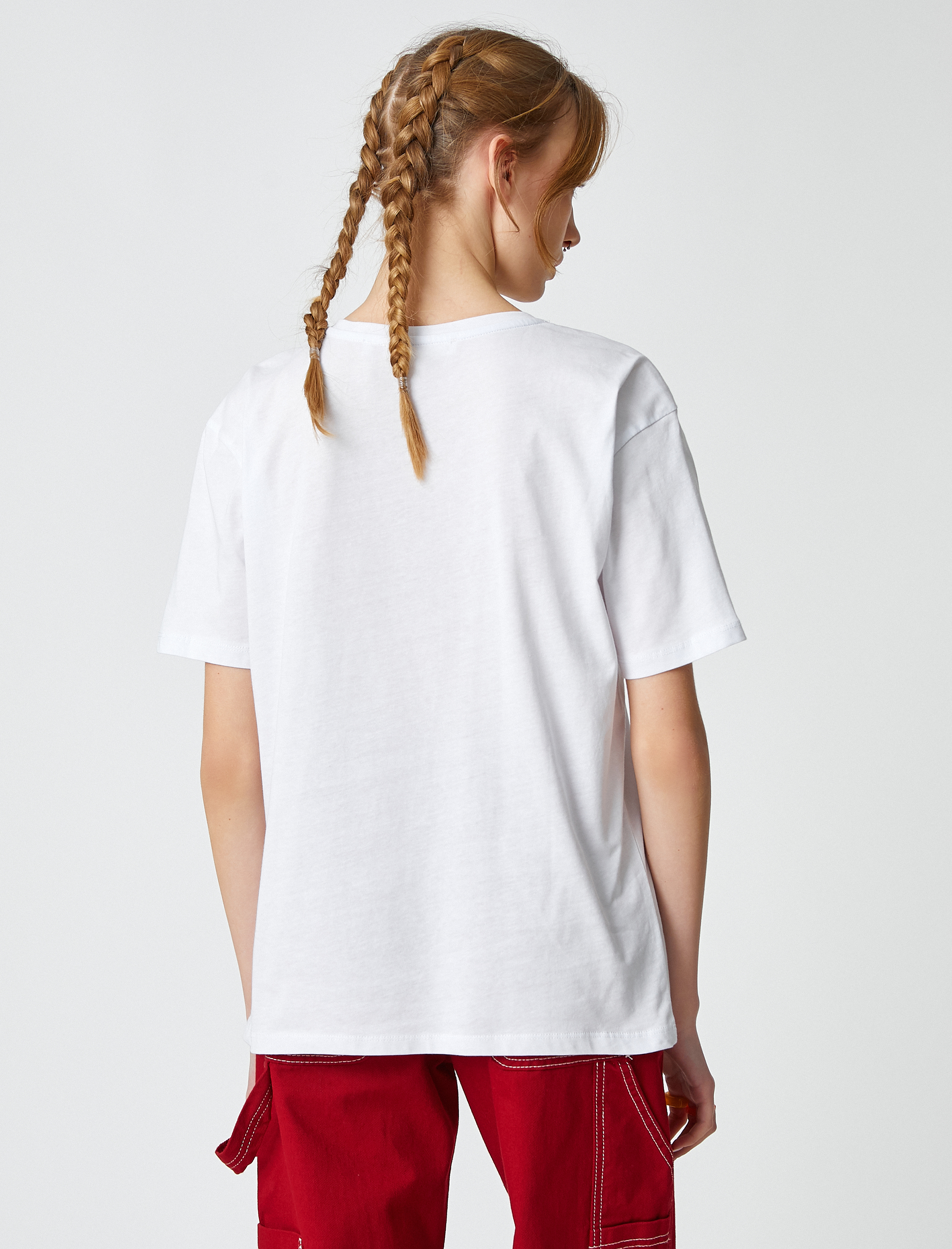   Harvard Tişört Baskılı Lisanslı Kısa Kollu Bisiklet Yaka