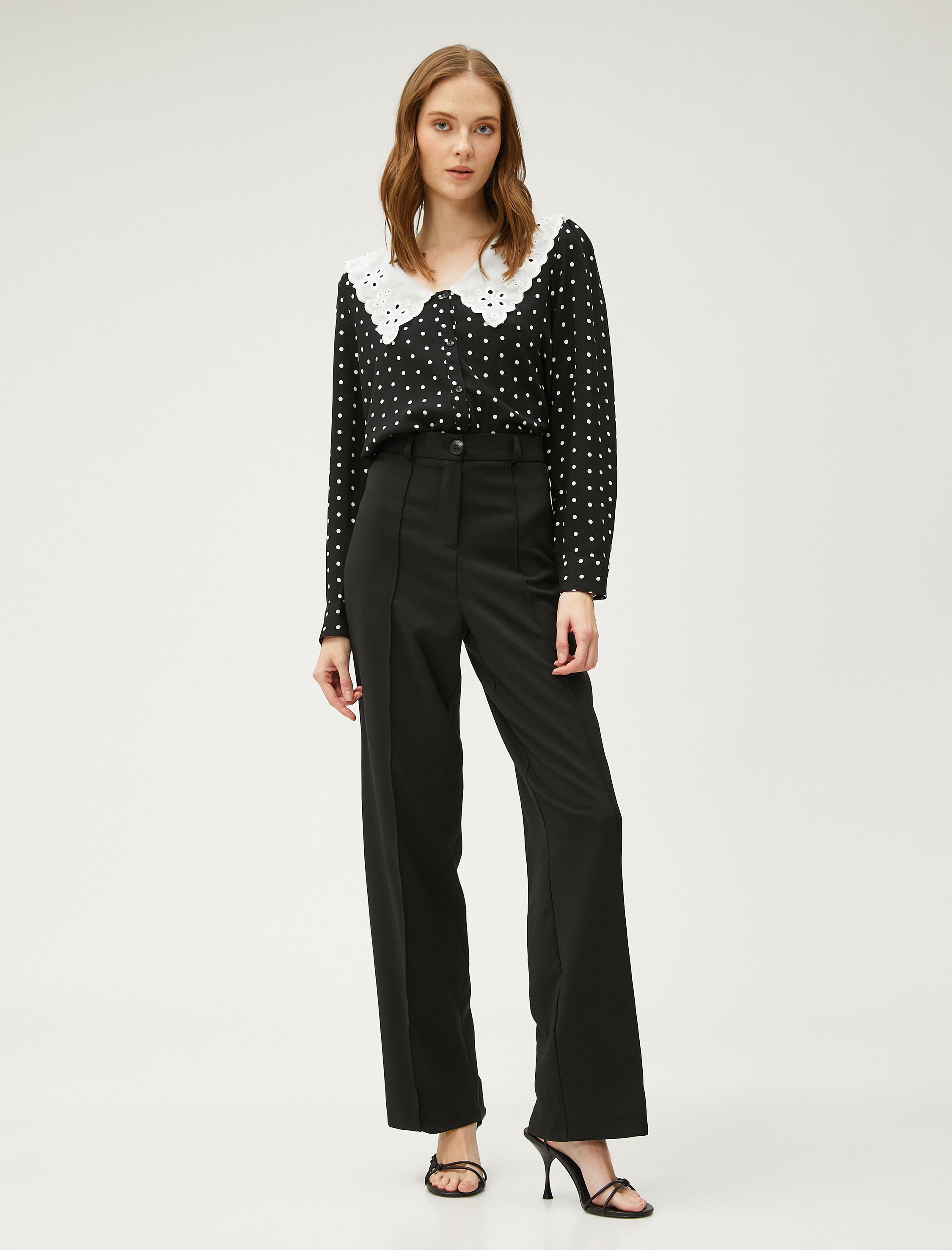   Fisto Yaka Oversize Gömlek