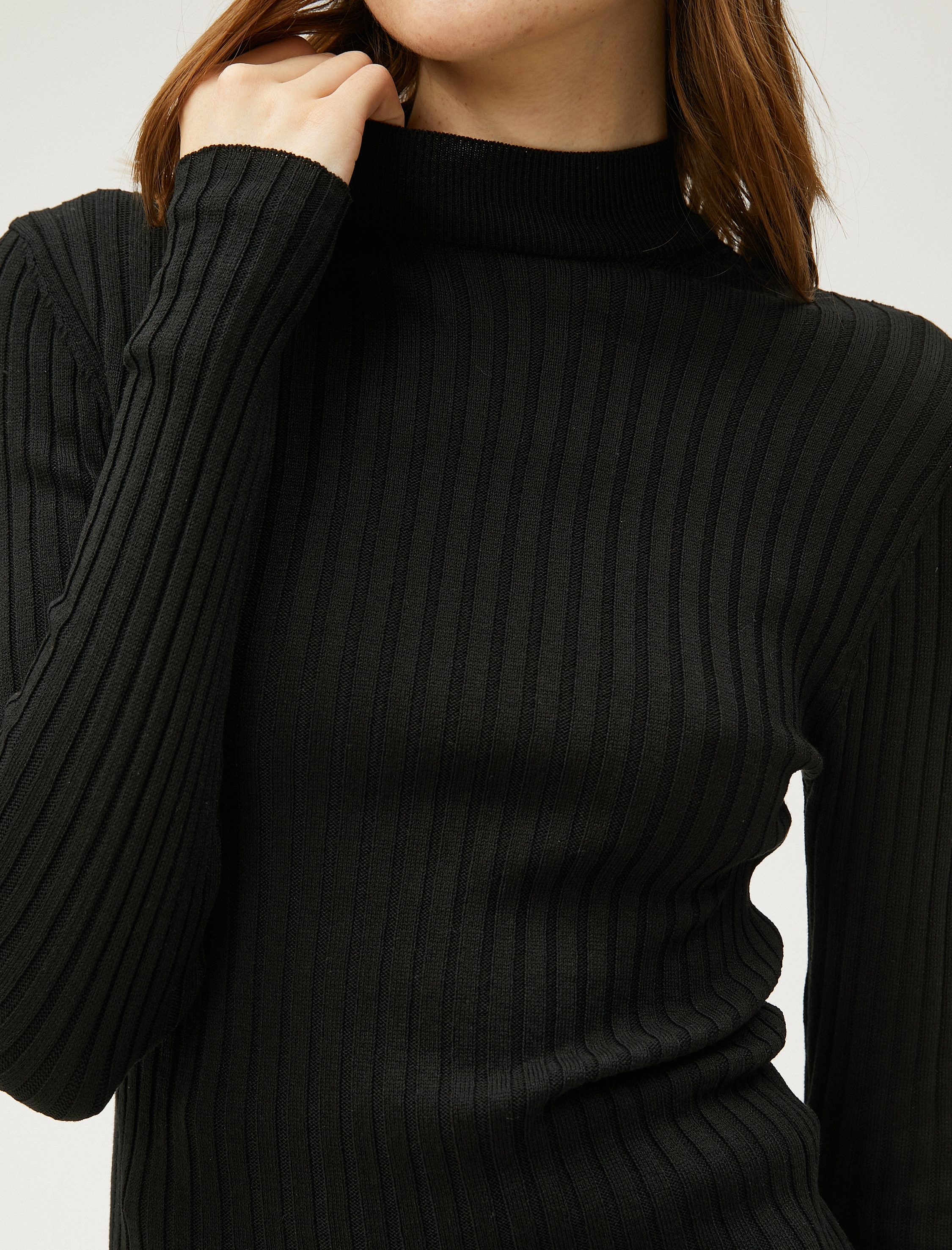   Yarım Balıkçı Yaka Kazak