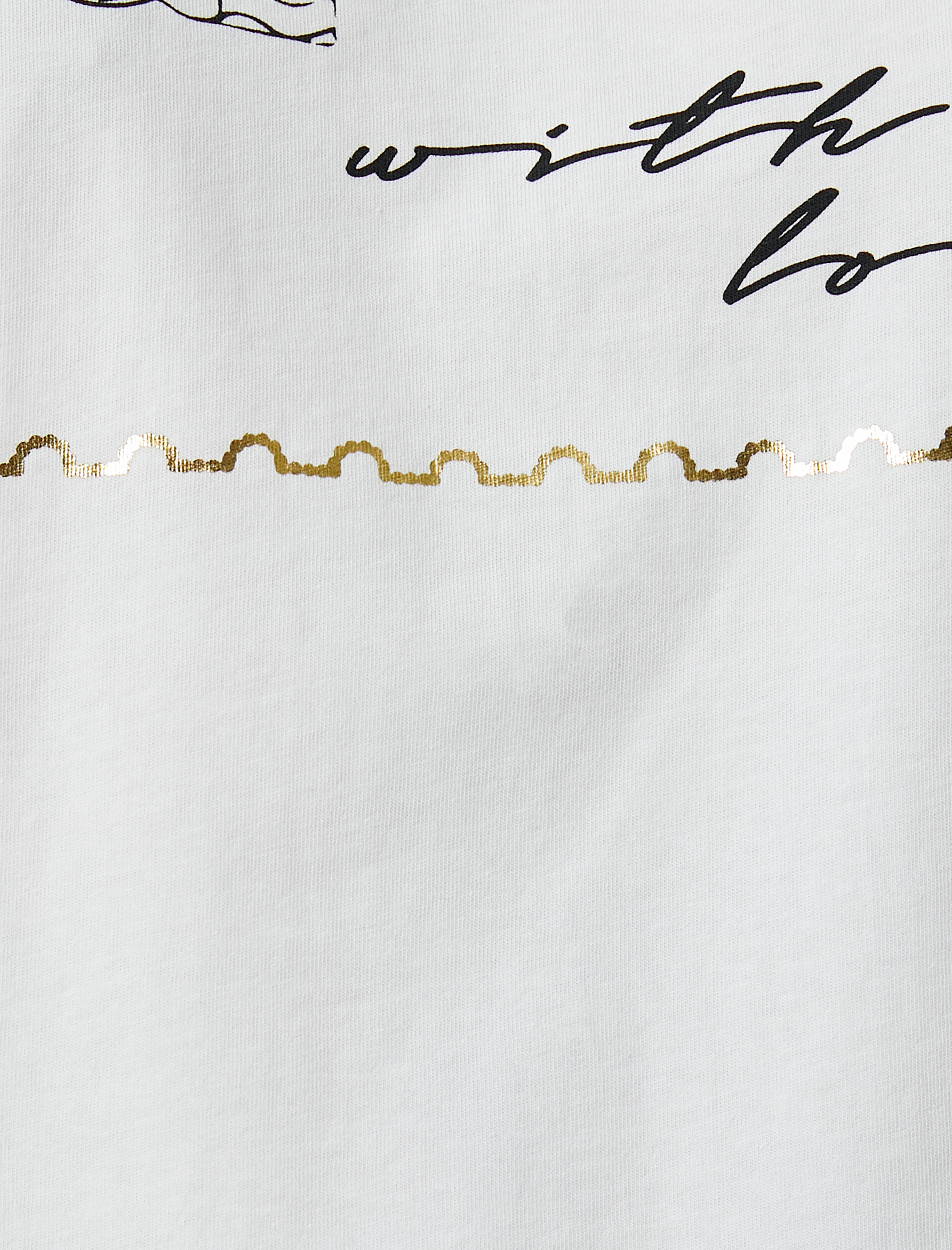   Baskılı Tişört Kısa Kollu Bisiklet Yaka