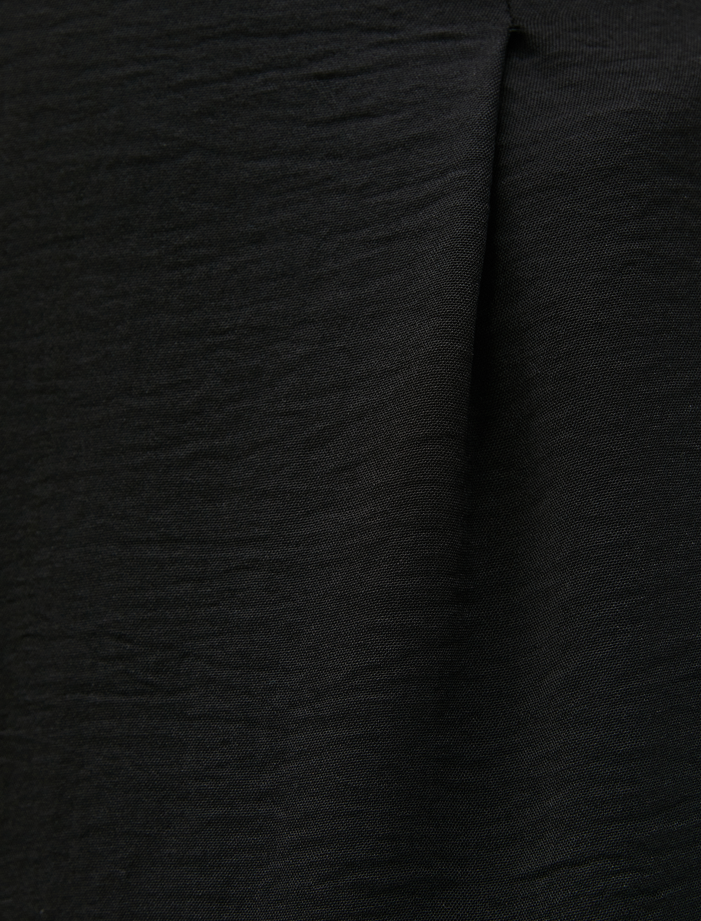   Bol Paça Pantolon Önü Pilise Detaylı