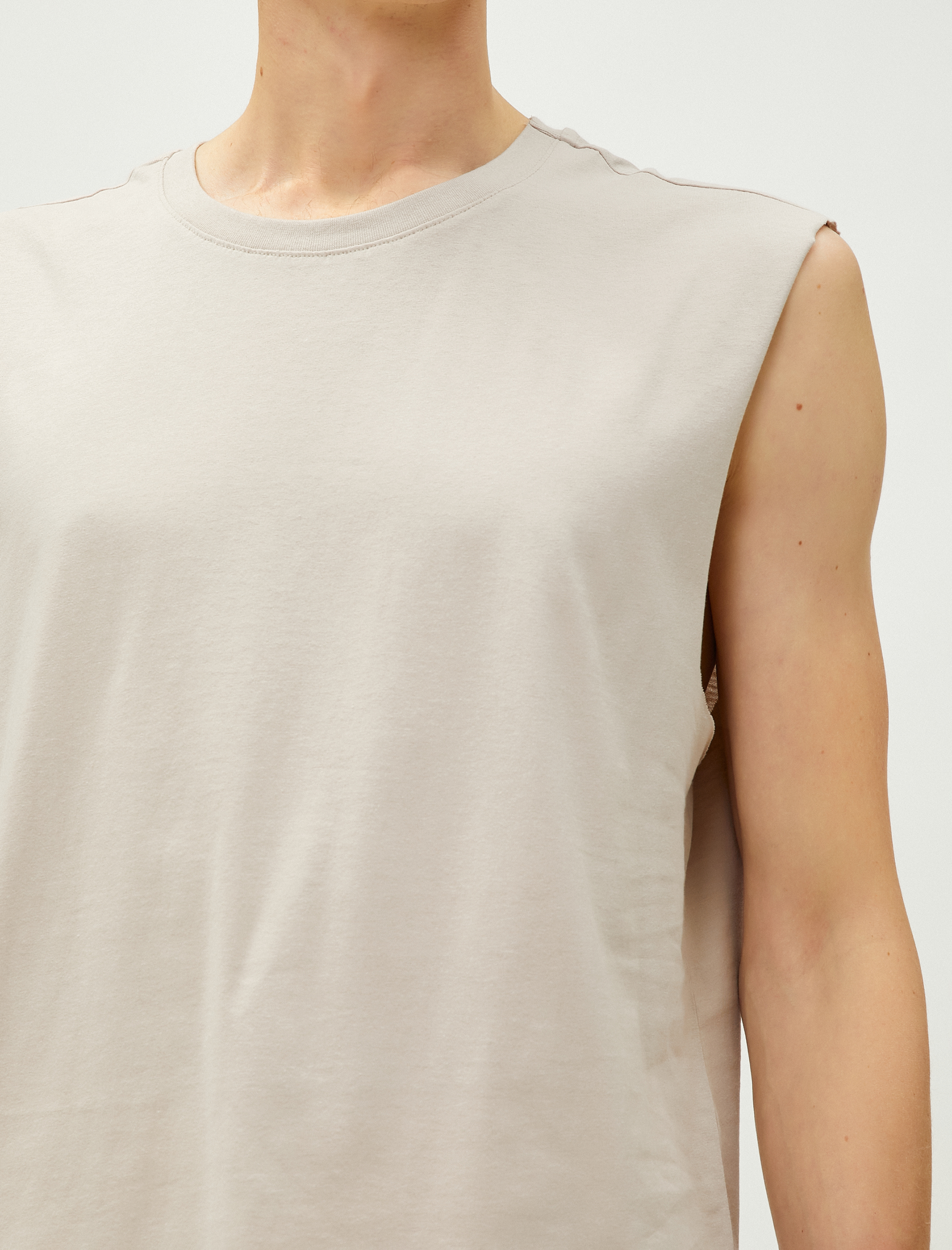   Basic Atlet Bisiklet Yaka Pamuklu