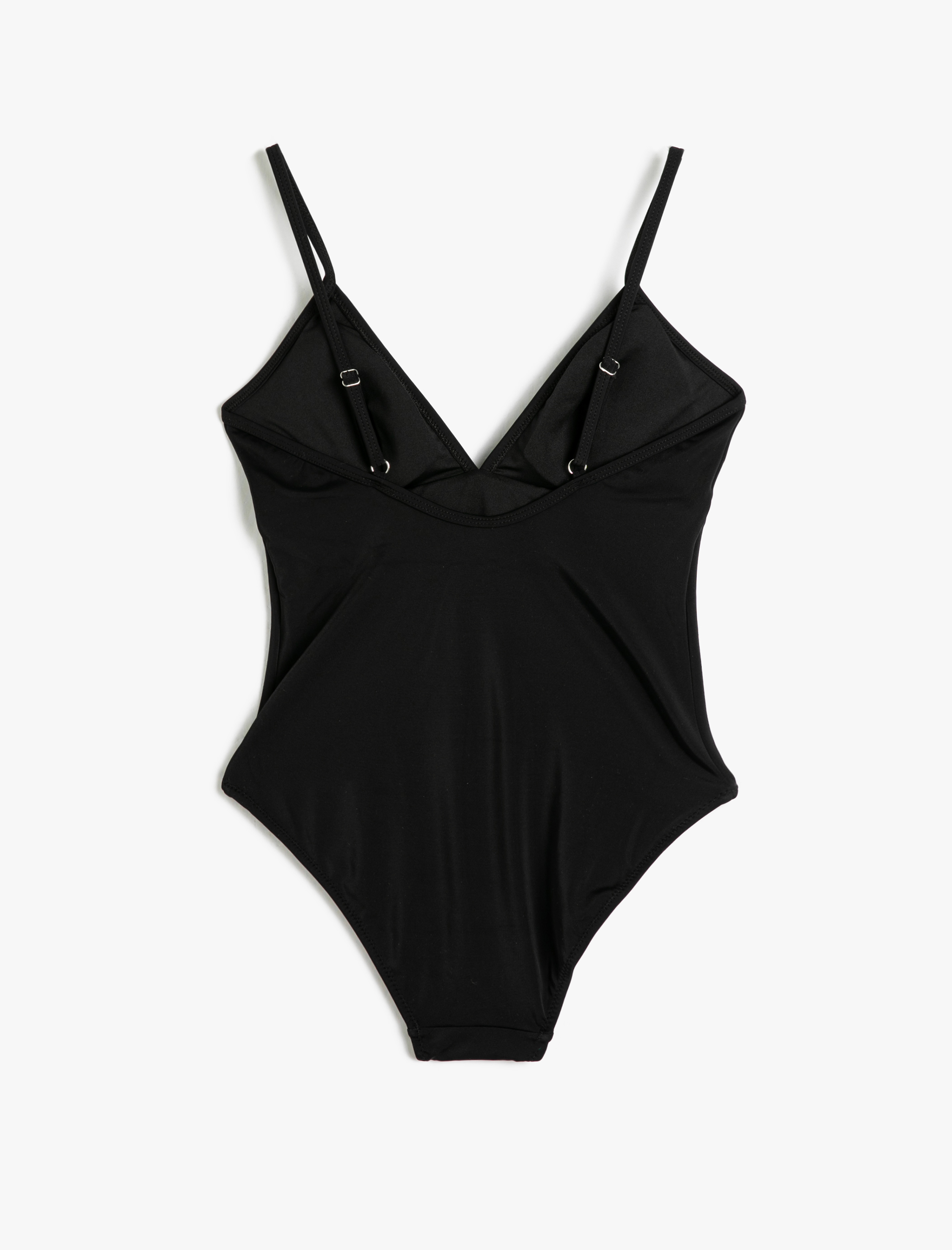   Basic Mayo İnce Askılı Kaplı V Yaka