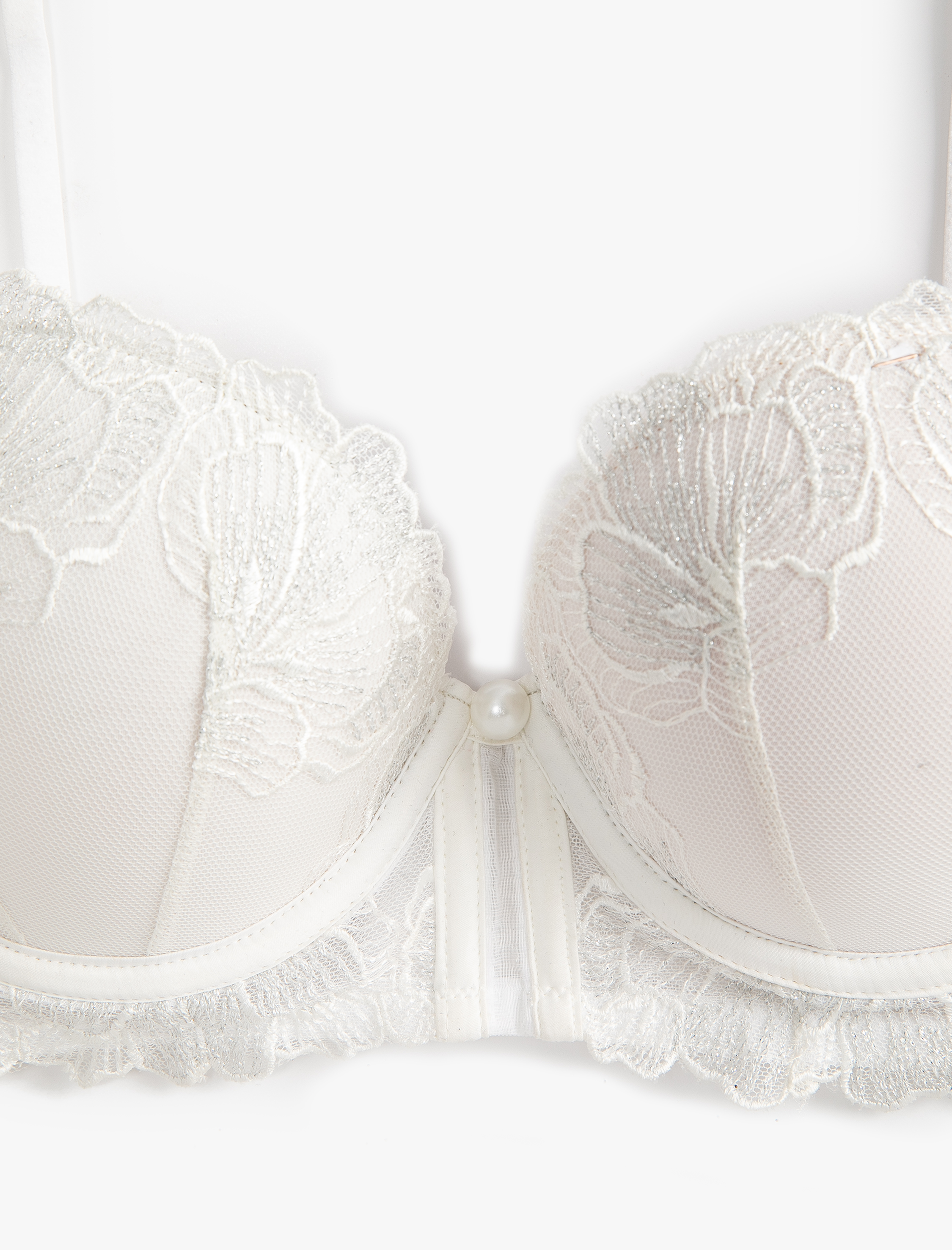   Bridal Sütyen Dantelli Destekli Push Up Balenli