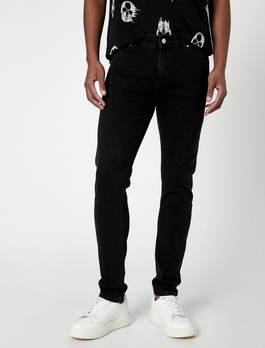   Skinny Fit Kot Pantolon - Michael Jean